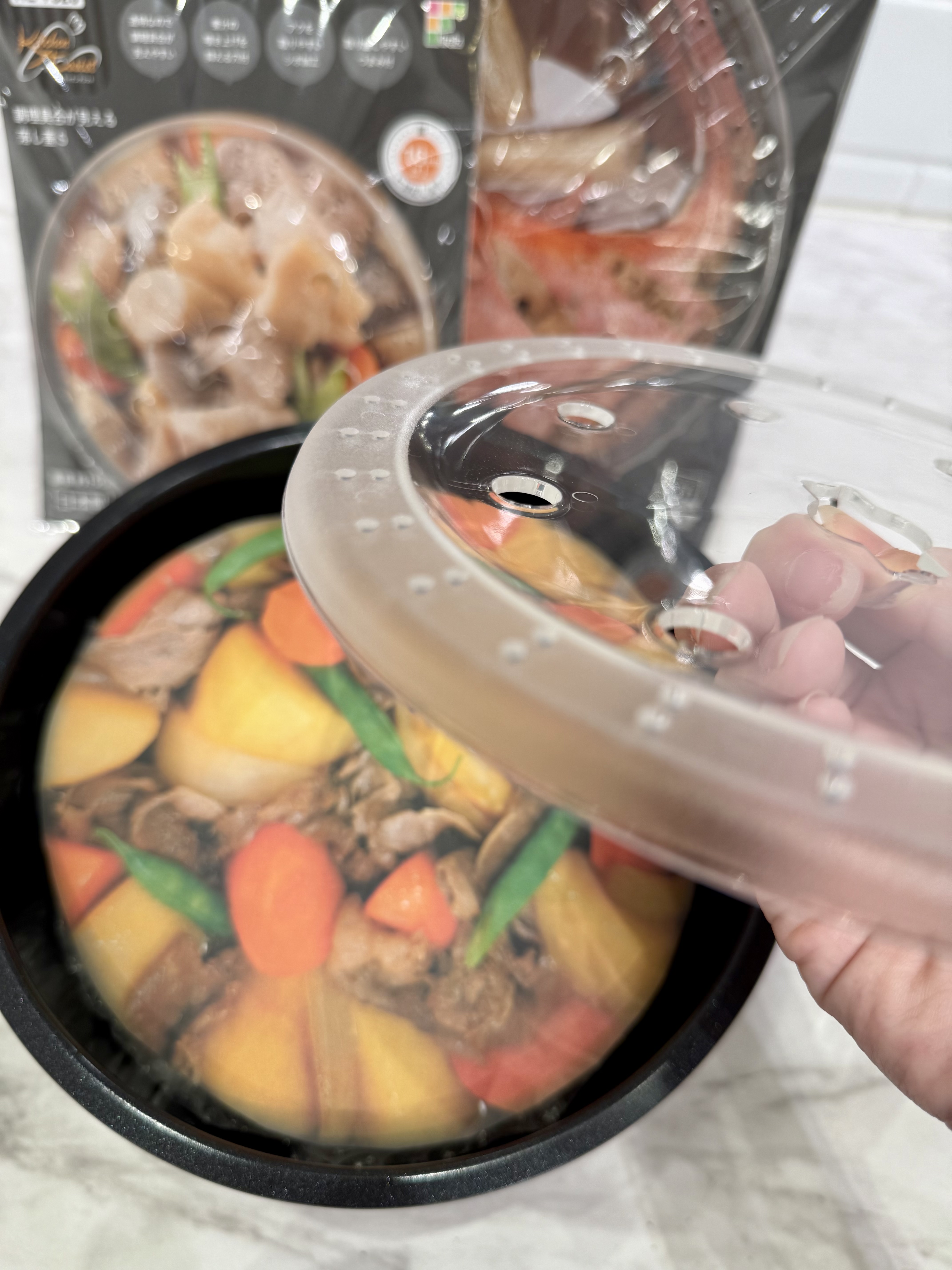 きのこさんの「212 KITCHEN STORE｜キッチンアシスト落とし蓋L」を使ったコーディネート
