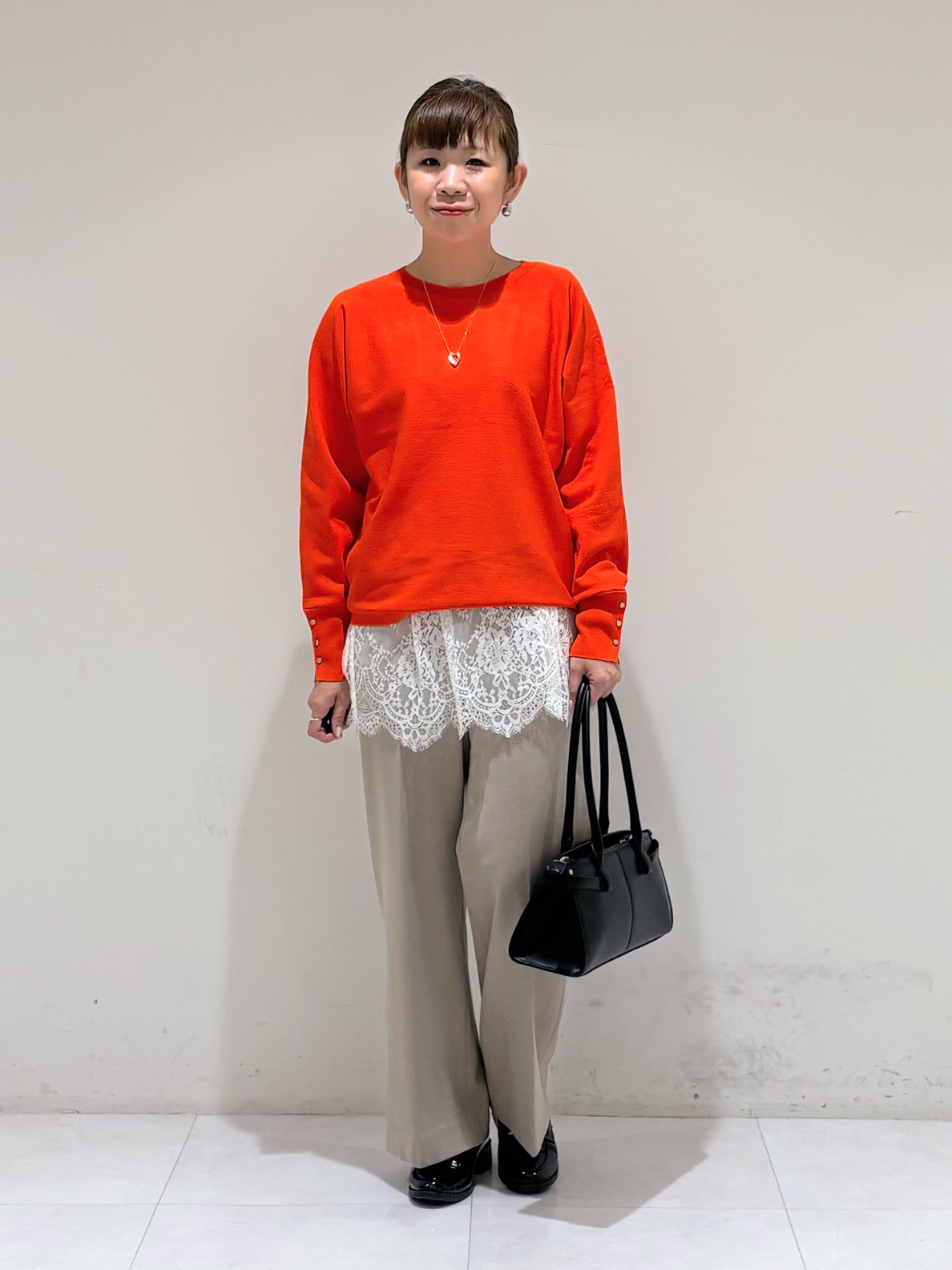 tsuyuさんの「INDIVI｜【洗濯機OK／ストレッチ◎】秋はじめのダブルジャケット」を使ったコーディネート