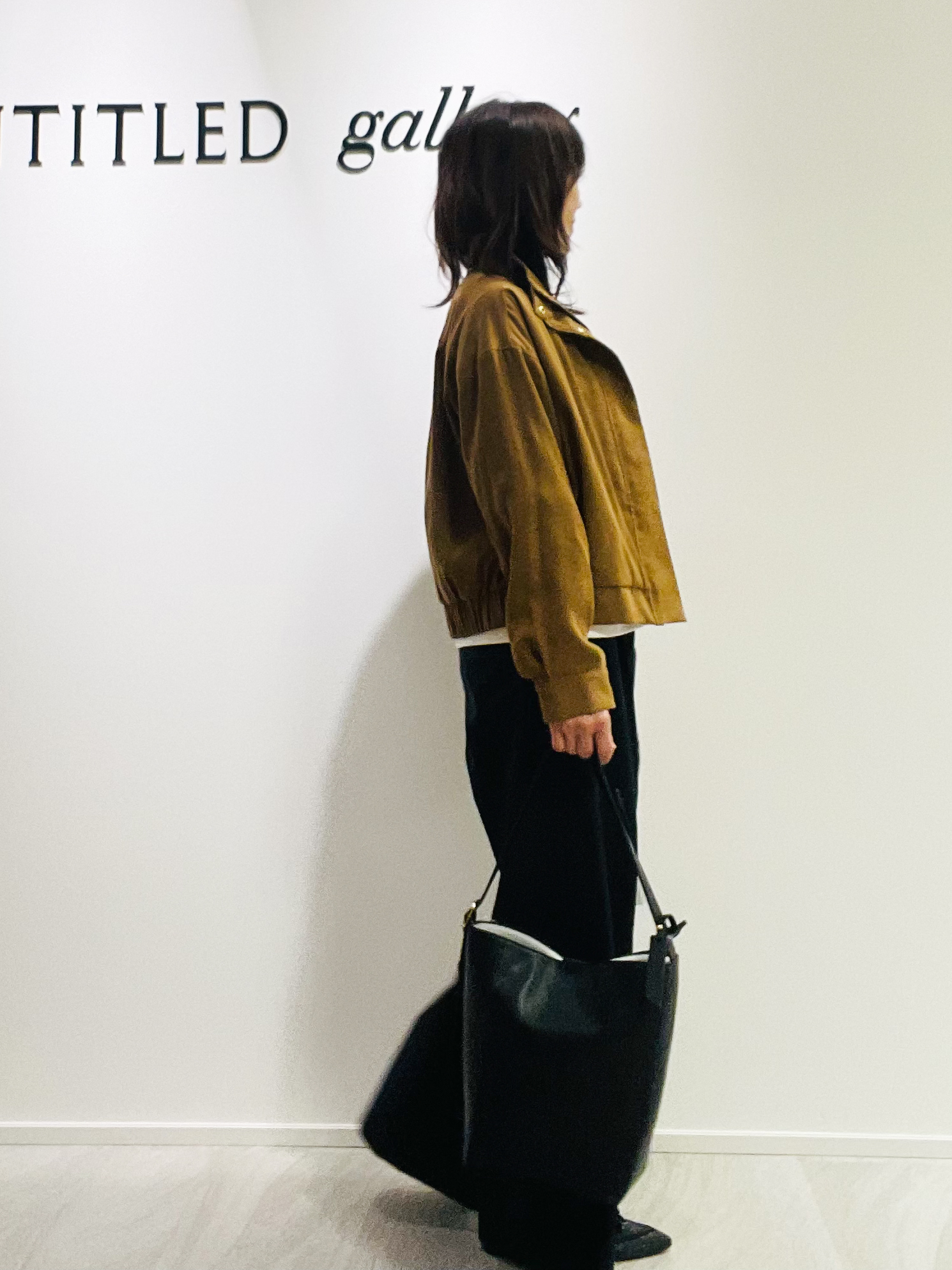 めいさんの「UNTITLED｜【セットアップ可/秋ジャケット】スエードライクブルゾン」を使ったコーディネート