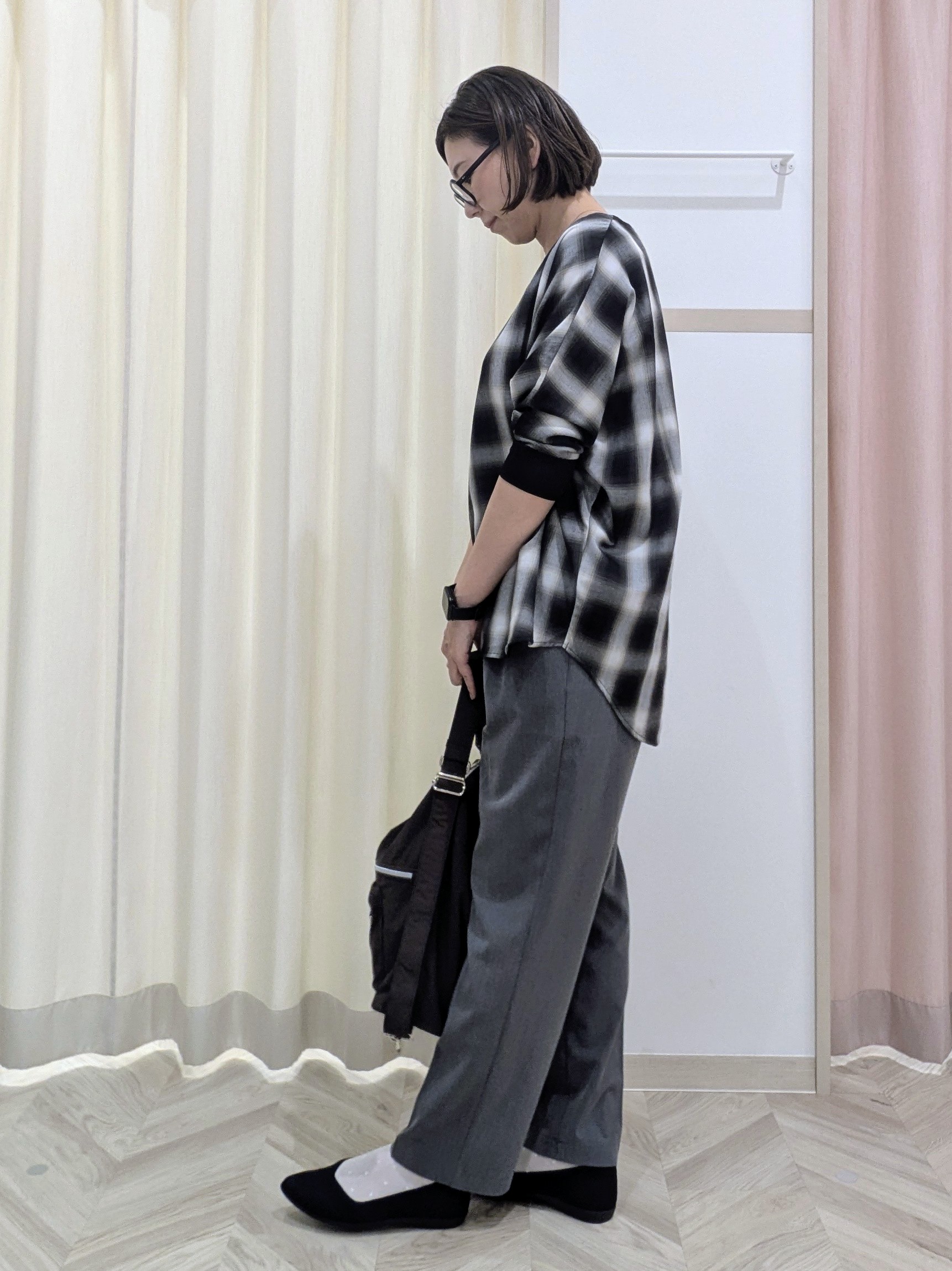 miyuさんの「SHOO･LA･RUE｜【セットアップ可/洗濯機可】軽やかに羽織れる スポンディッシュ ニットカーディガン」を使ったコーディネート