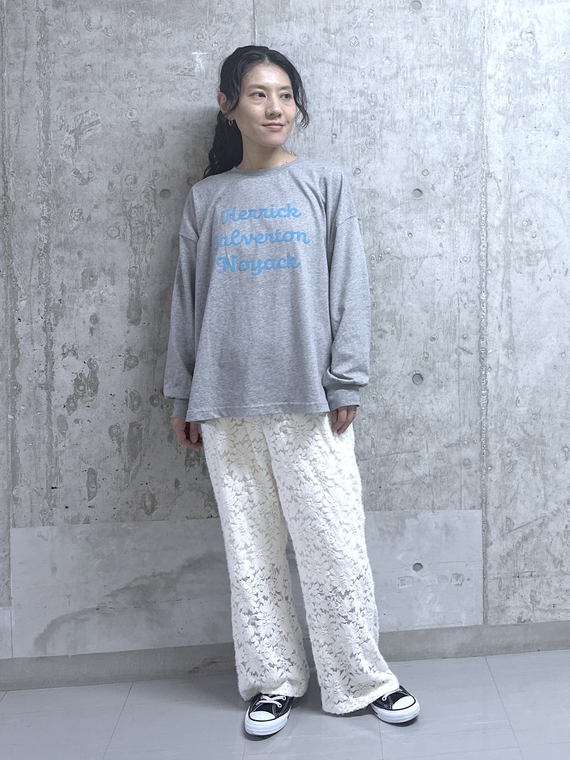 kumiさんの「Dessin｜【洗える】オーガニックコットン ロングスリーブTシャツ」を使ったコーディネート