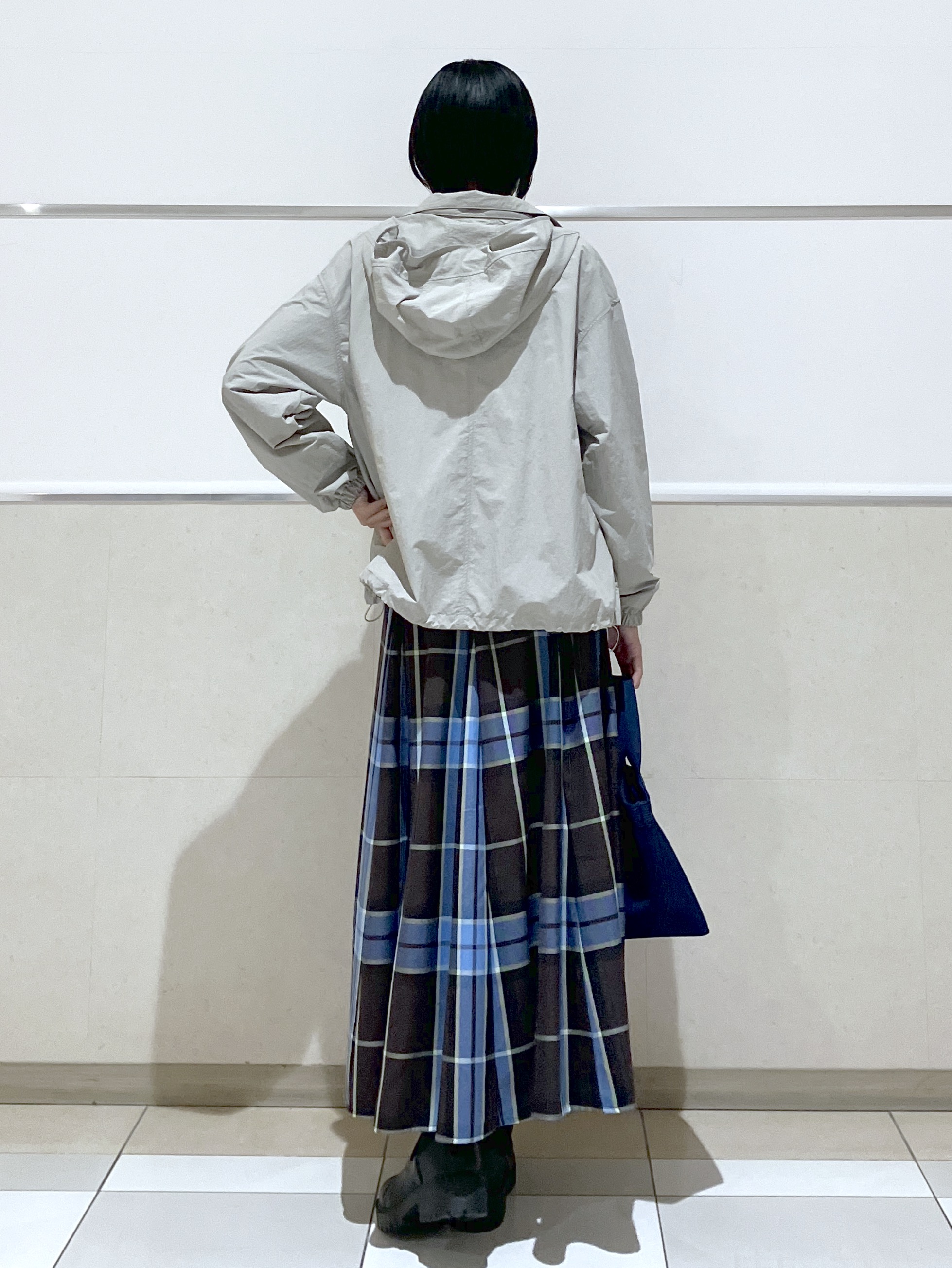 eriko さんの「Dessin｜【撥水/2WAY/洗える】フード取り外し可能 撥水ナイロンマンパ」を使ったコーディネート
