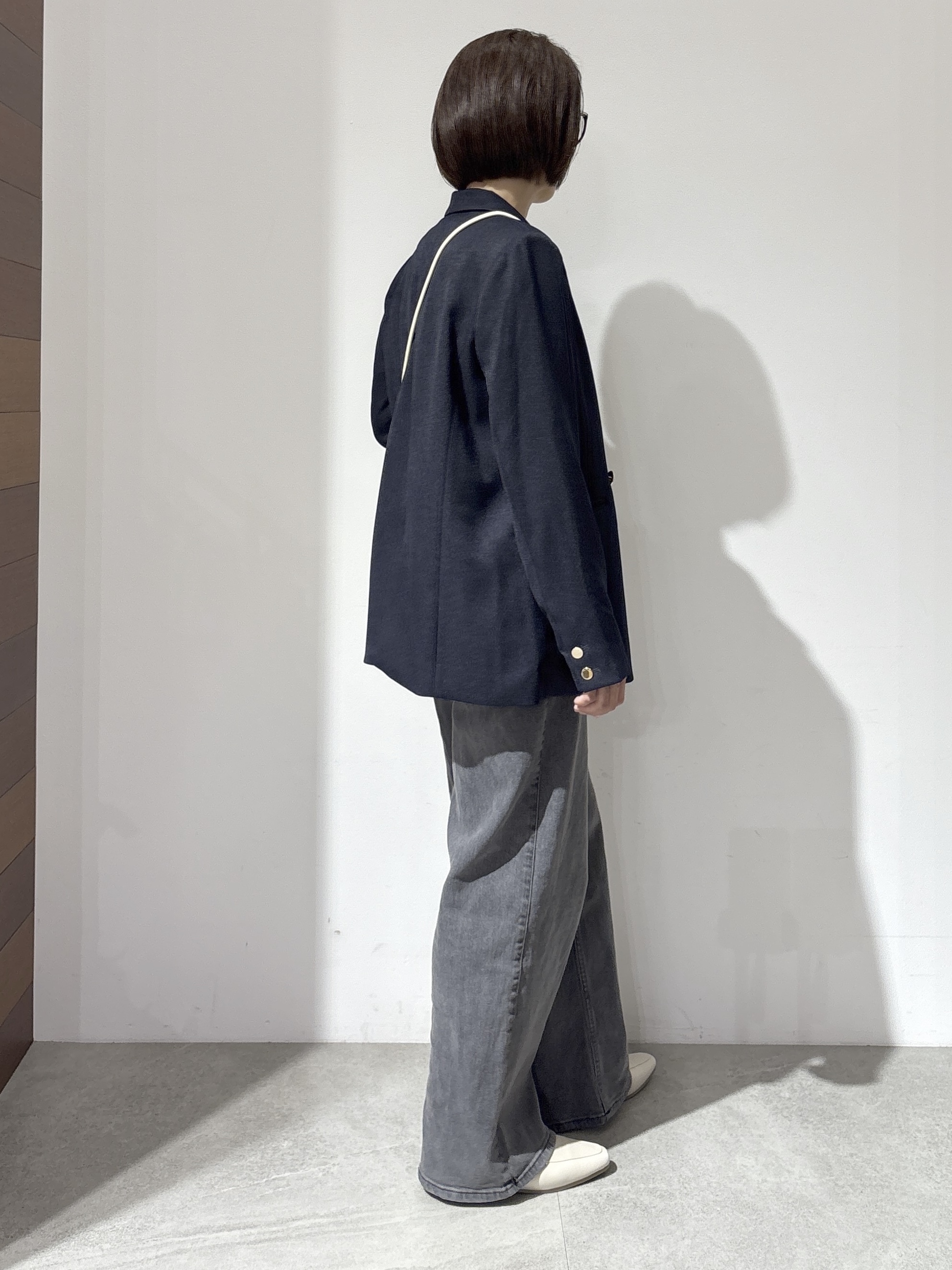 NAKAさんの「OPAQUE.CLIP｜ダブルブレストジャケット【洗える】」を使ったコーディネート