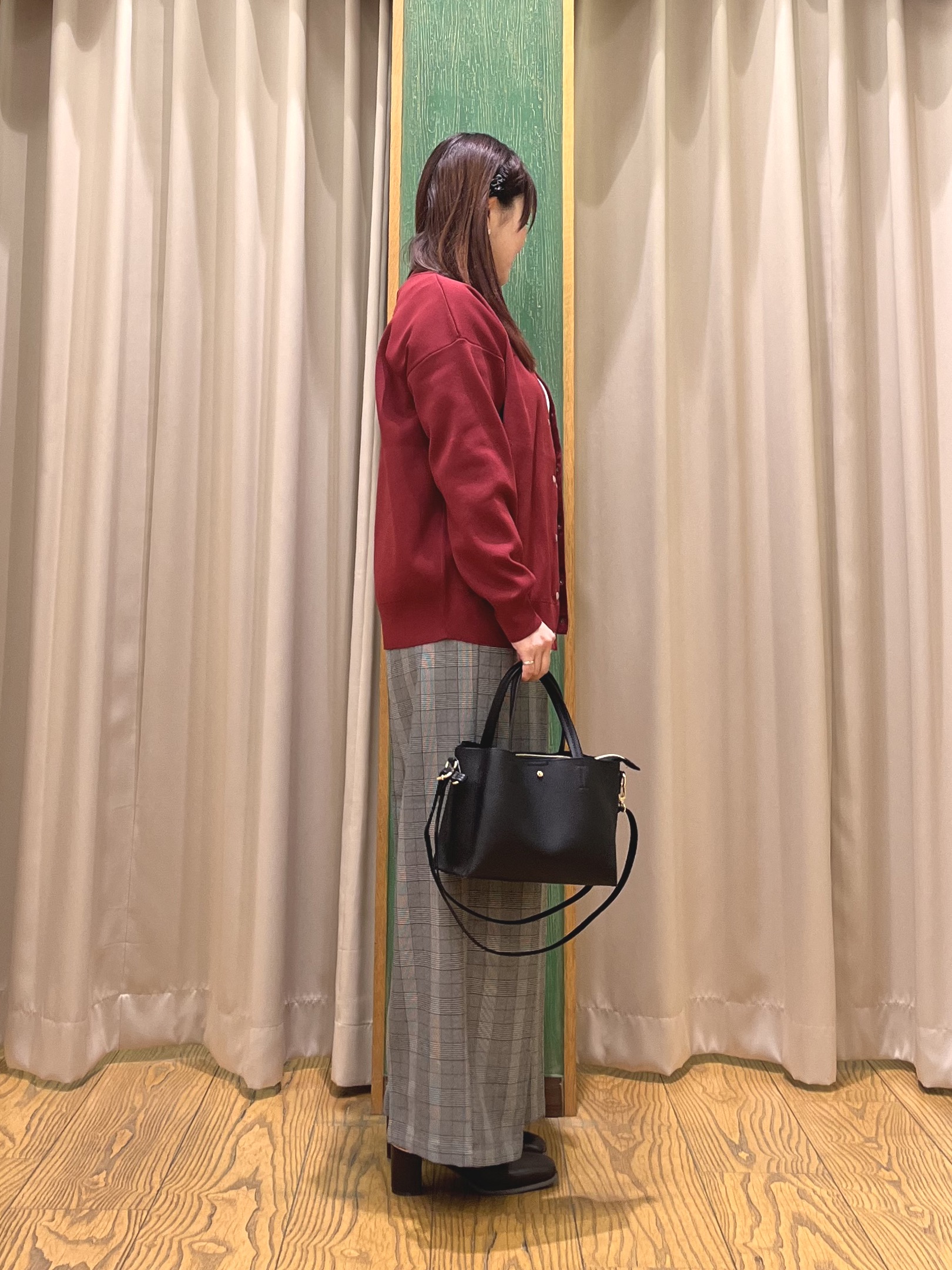 ゆっきーさんの「SHOO･LA･RUE｜【S-LL】シンプルだから使いやすい すっきり見えの長袖トップス」を使ったコーディネート