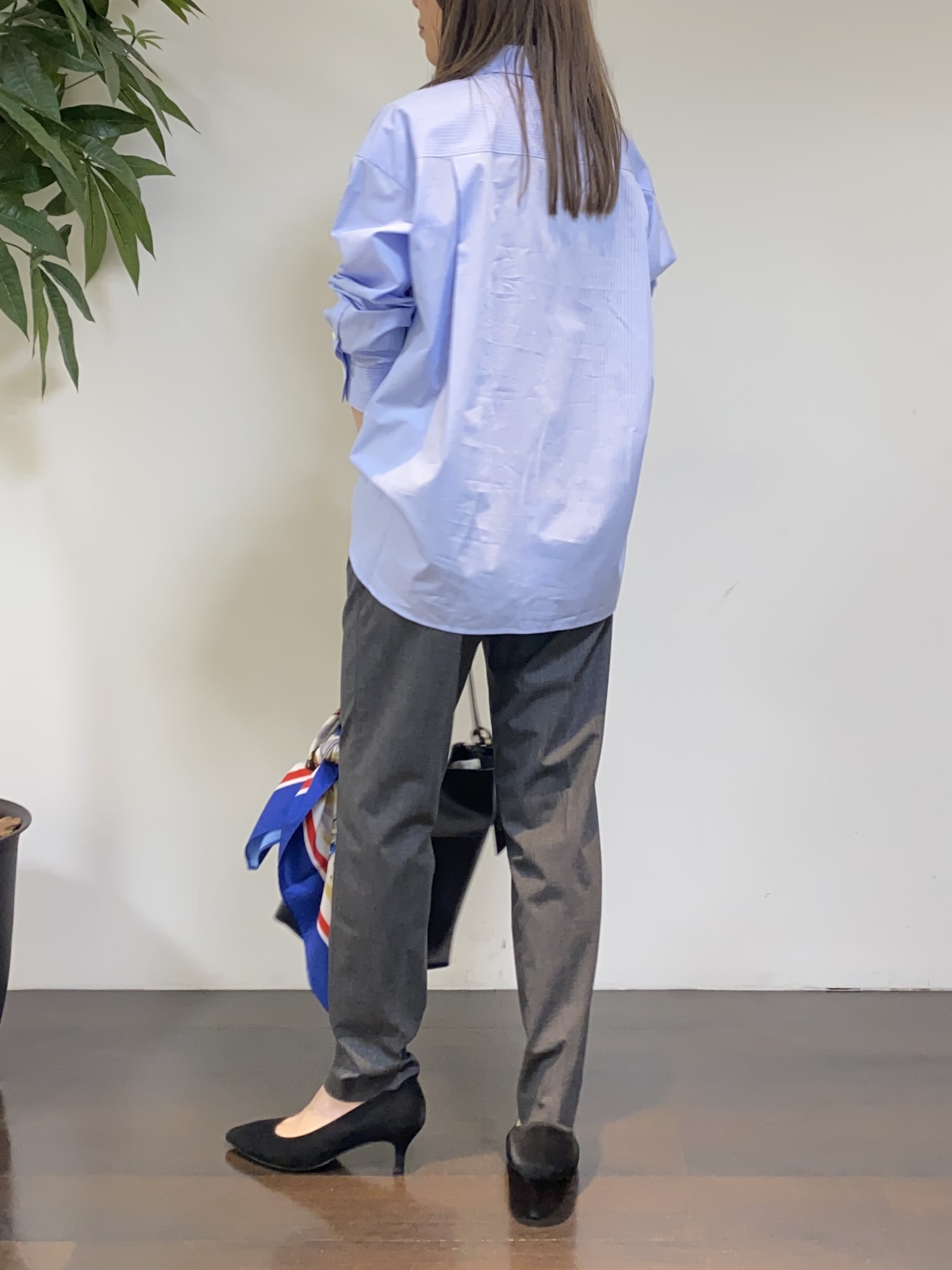 tomoさんの「UNTITLED｜【セットアップ可/秋羽織り/お仕事スーツ】ウールブレンドダブルジャケット」を使ったコーディネート