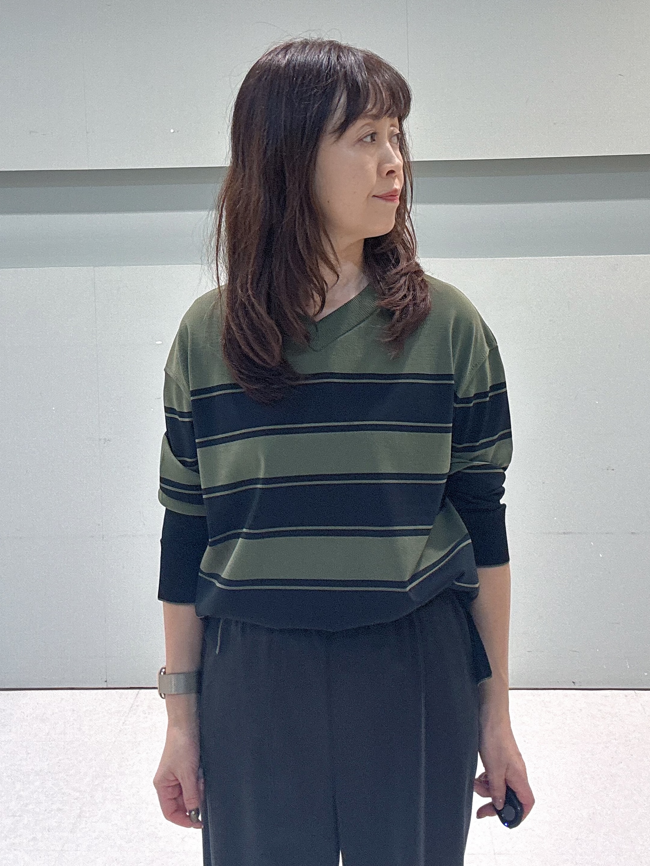 makiさんの「UNTITLED｜【撥水/秋羽織り】タフタマウンテンパーカー」を使ったコーディネート