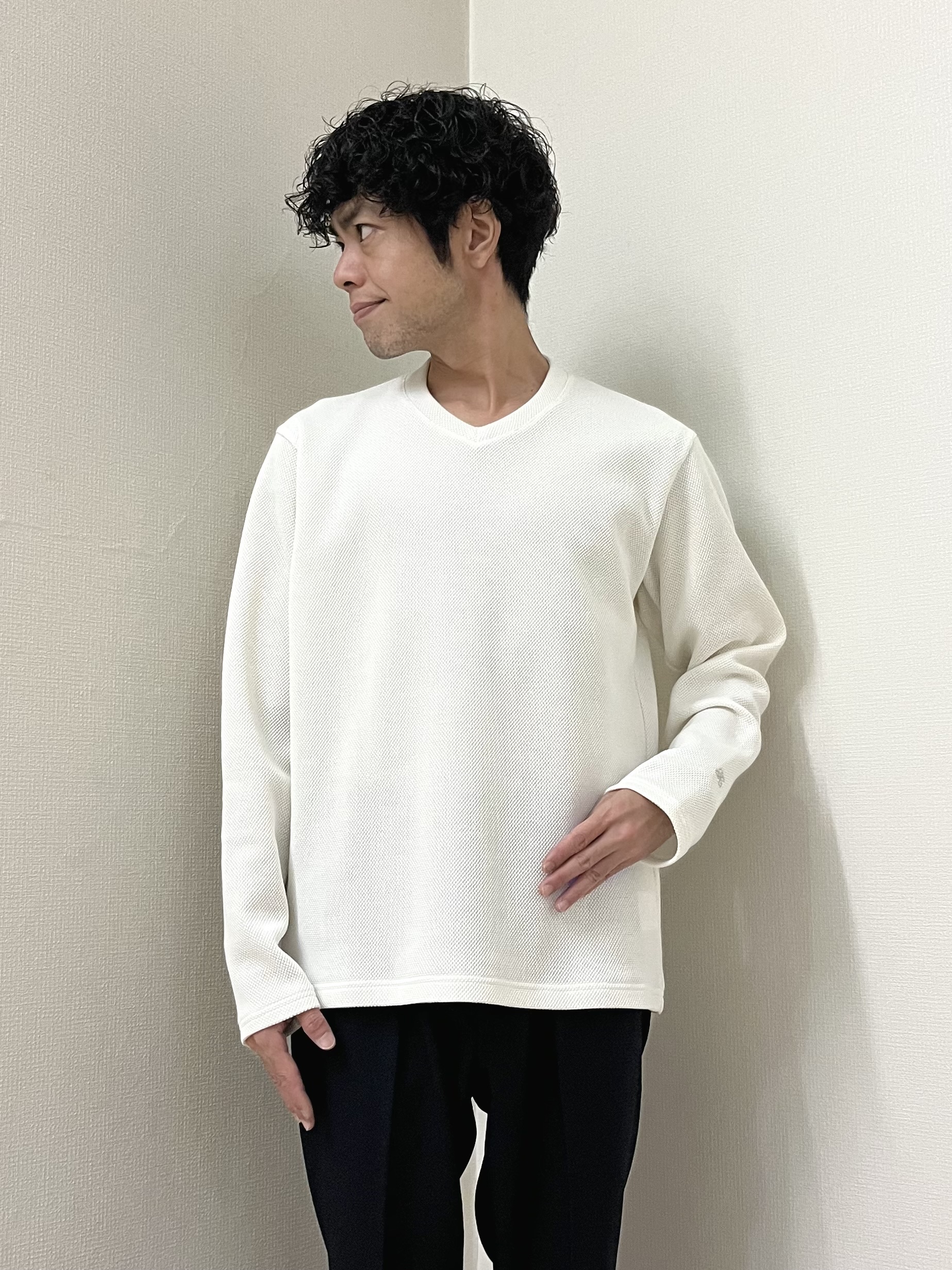 URAさんの「TAKEO KIKUCHI｜ウールライクキャットフット ジャケット」を使ったコーディネート