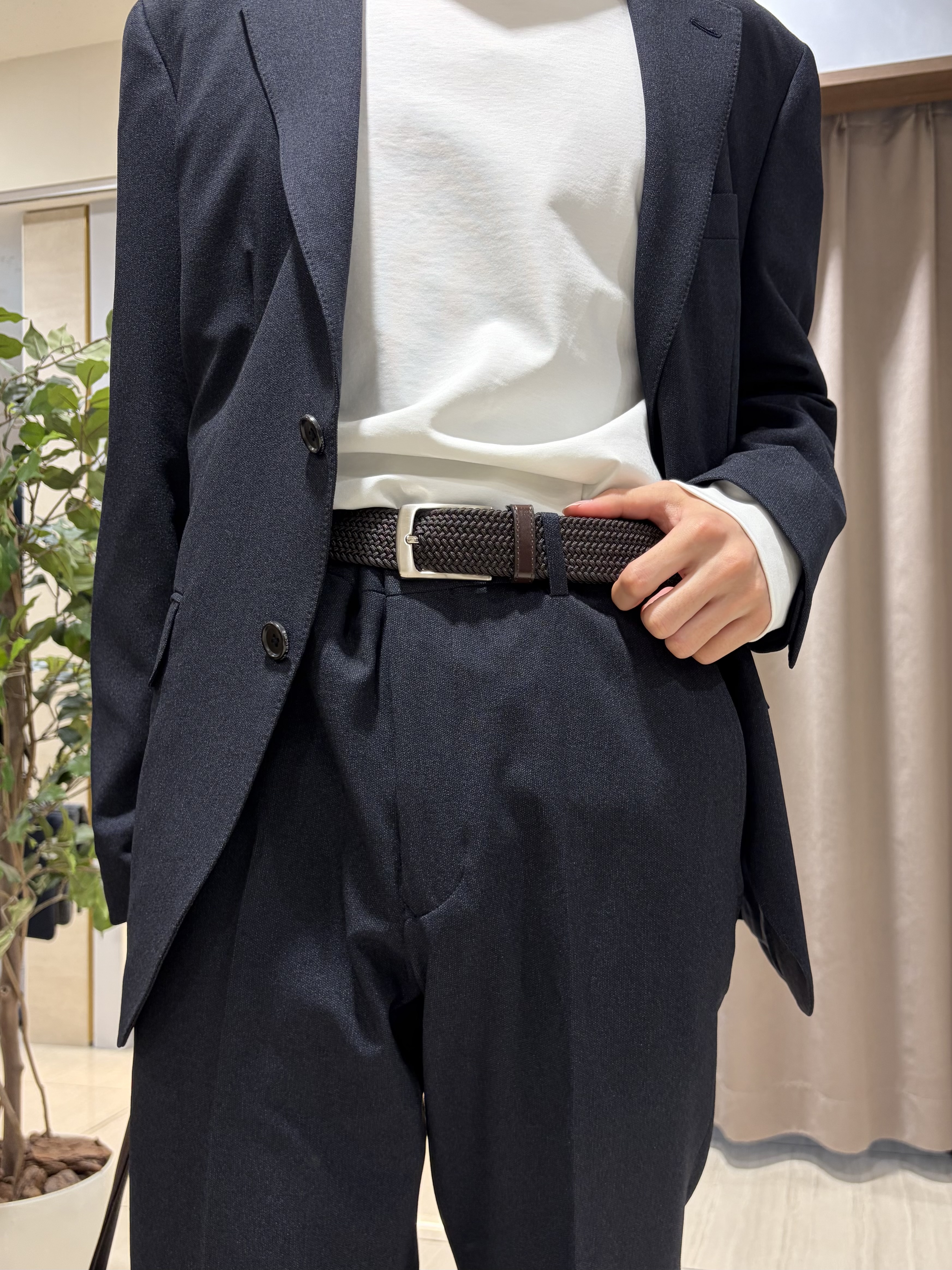 hiroさんの「TAKEO KIKUCHI｜ウールライクキャットフット ジャケット」を使ったコーディネート