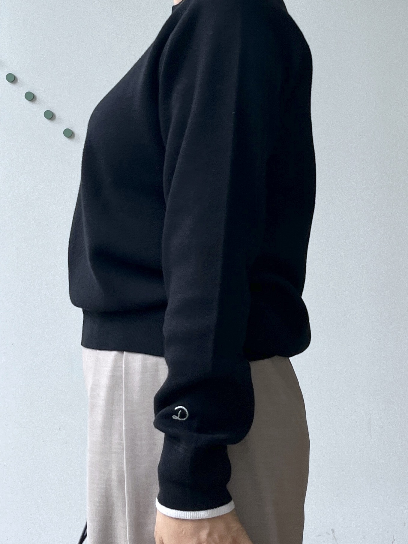 Soeさんの「DRESSTERIOR｜【6色展開/マシンウォッシャブル】コットンカシミヤニット」を使ったコーディネート