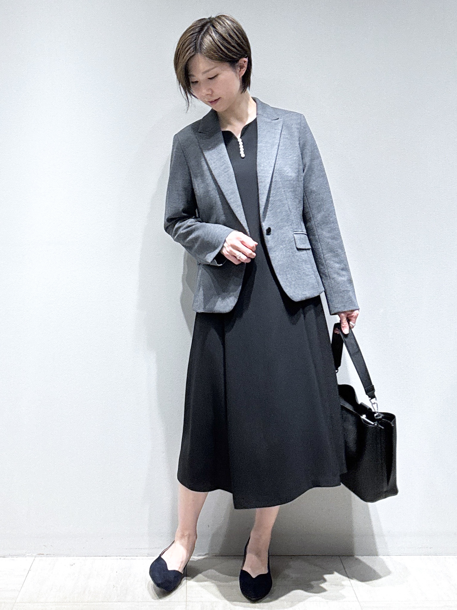 まちこさんの「Reflect｜【SS-4Lサイズ／セットアップ可】匠ジャケット／ベーシックテーラード」を使ったコーディネート