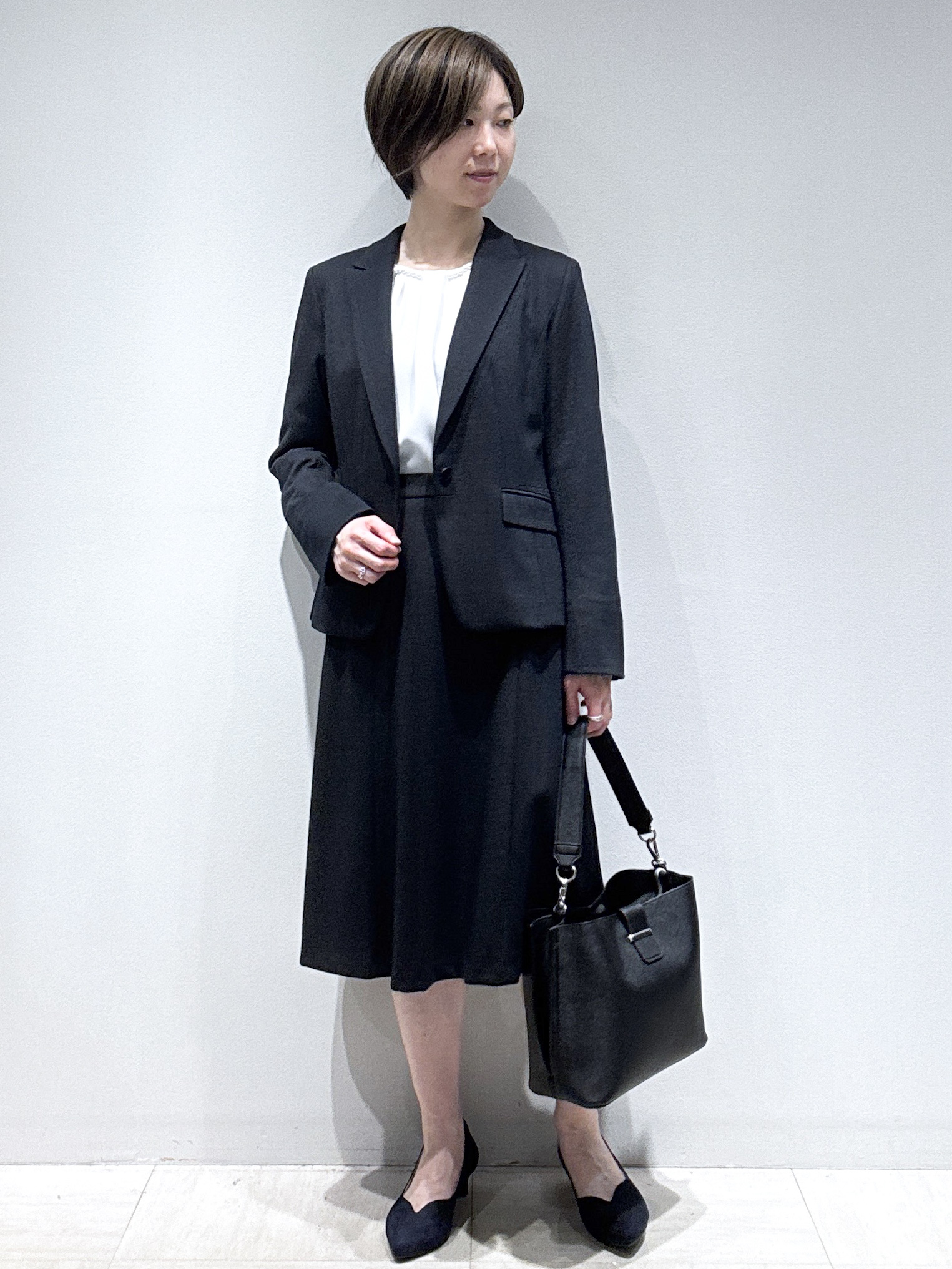 まちこさんの「Reflect｜【SS-4Lサイズ／セットアップ可】匠ジャケット／ベーシックテーラード」を使ったコーディネート