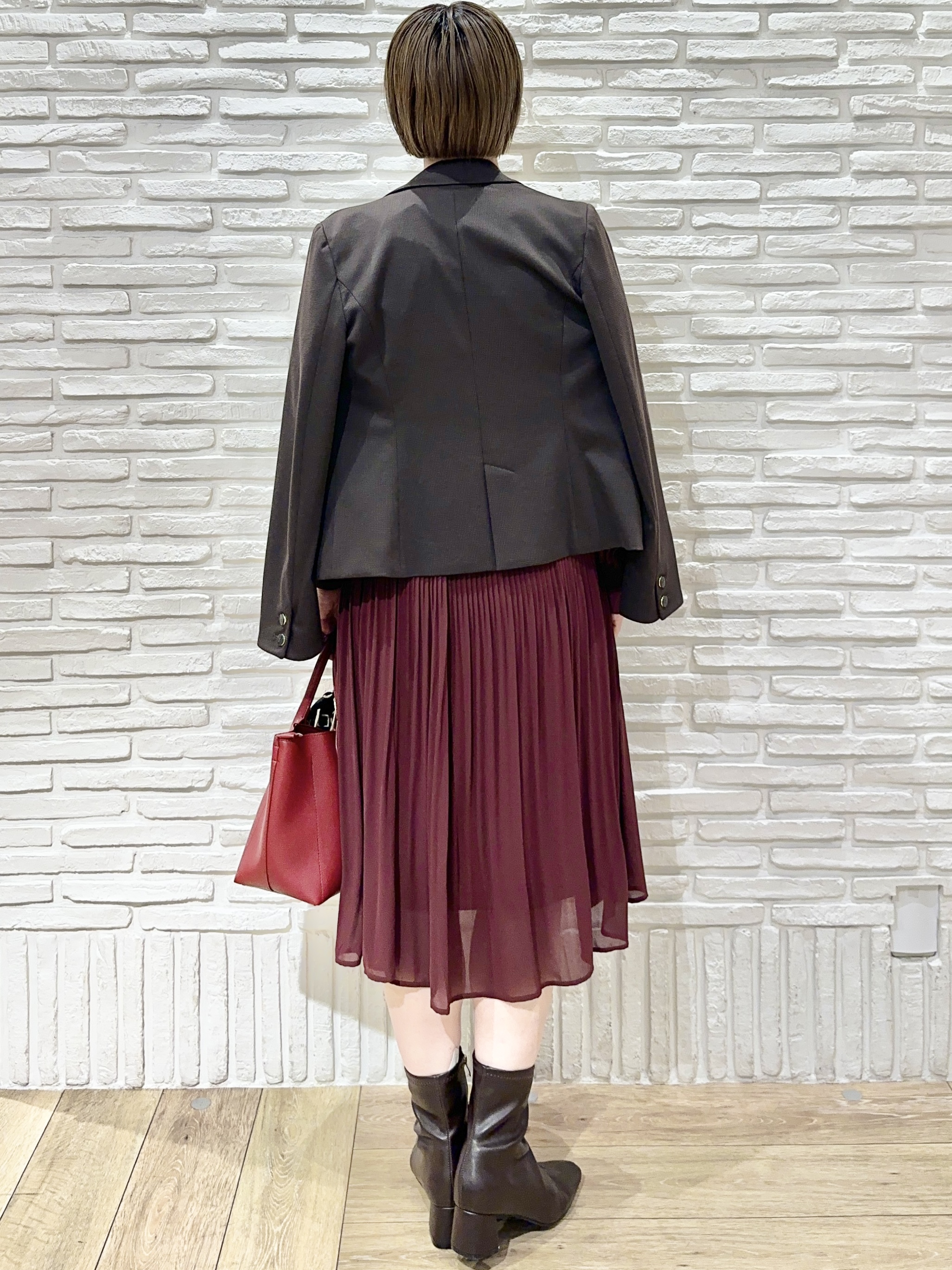Hana...eさんの「index｜【XS-3Lサイズ】ストレッチテーラードジャケット《ウォッシャブル／イージーアイロン》」を使ったコーディネート