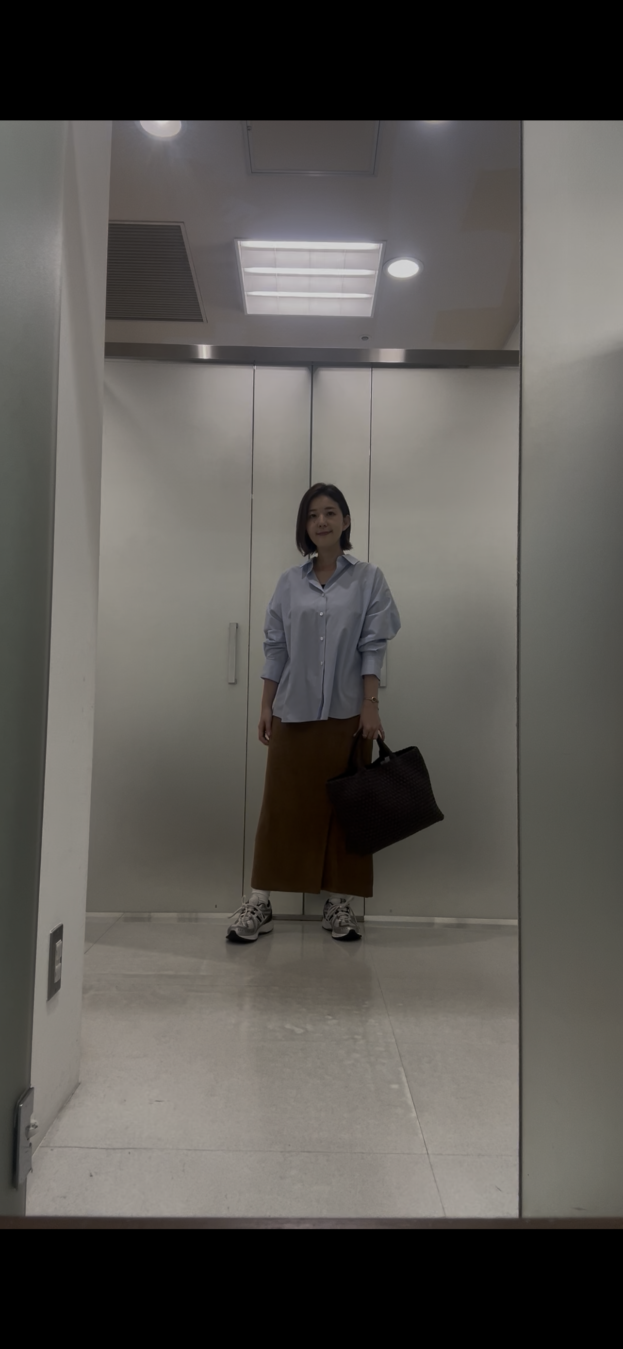 まどかさんの「UNTITLED｜コットンドルマンシャツ」を使ったコーディネート