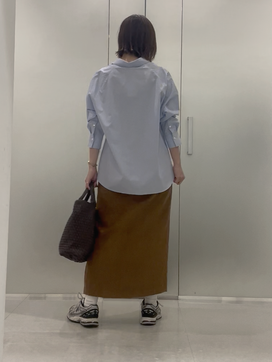 まどかさんの「UNTITLED｜コットンドルマンシャツ」を使ったコーディネート