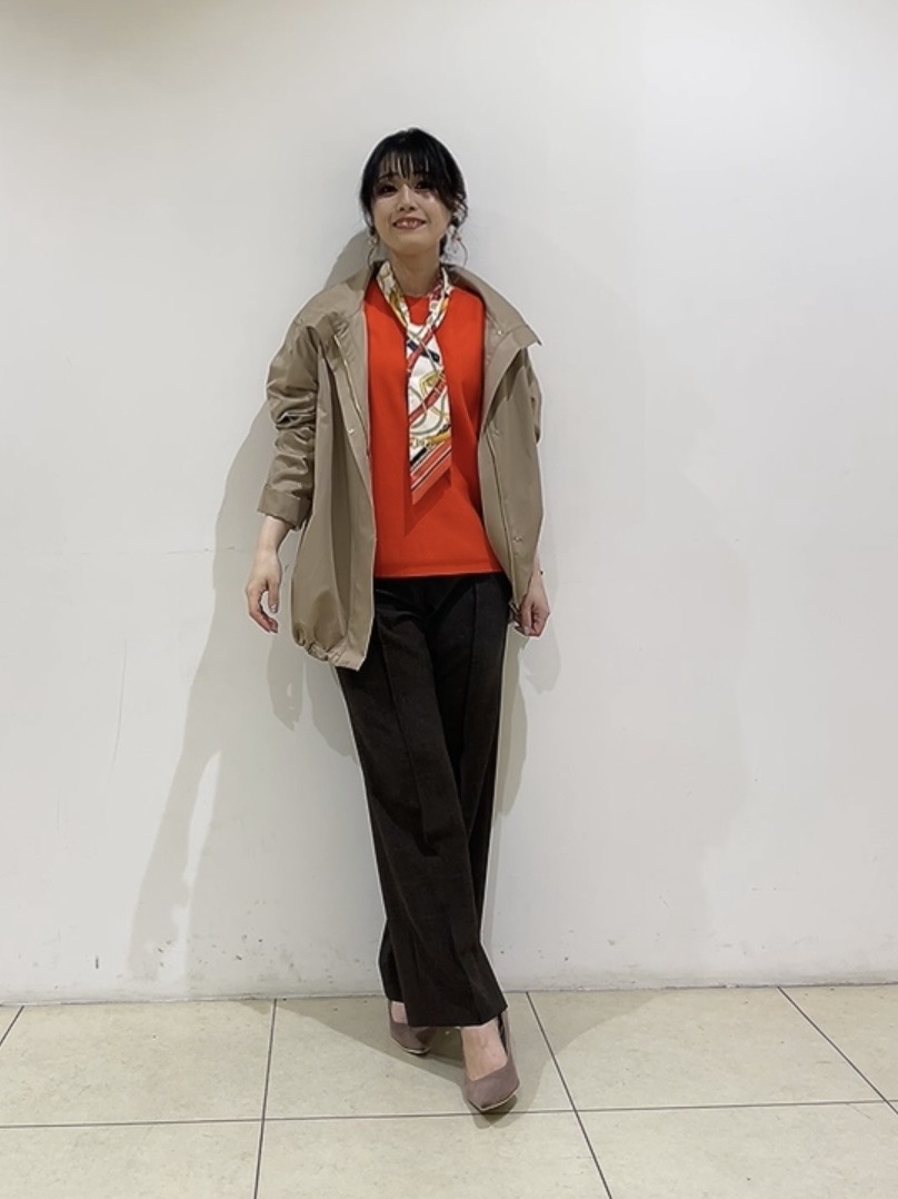watanabeさんの「UNTITLED｜【撥水／UVケア】スタンドカラーブルゾン」を使ったコーディネート