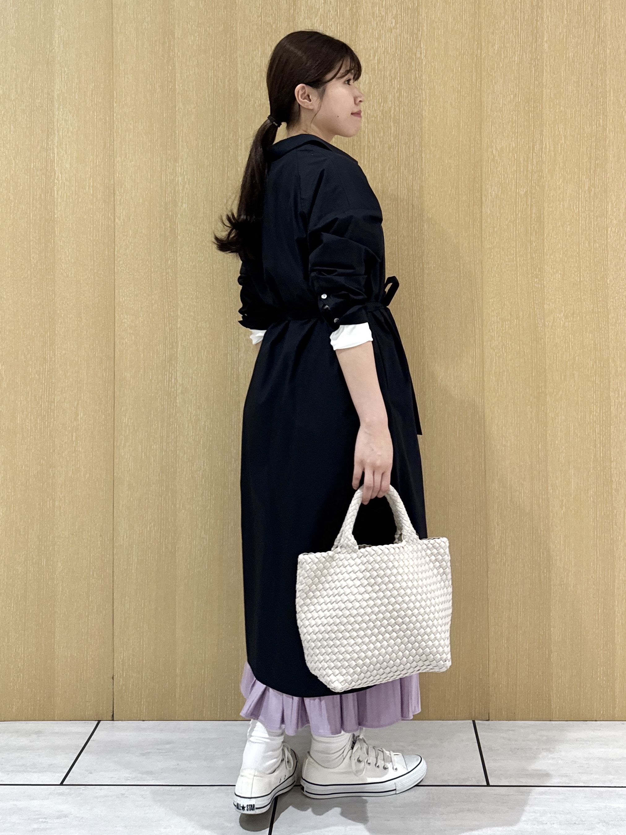 nanaさんの「UNTITLED｜ロングシャツワンピース」を使ったコーディネート