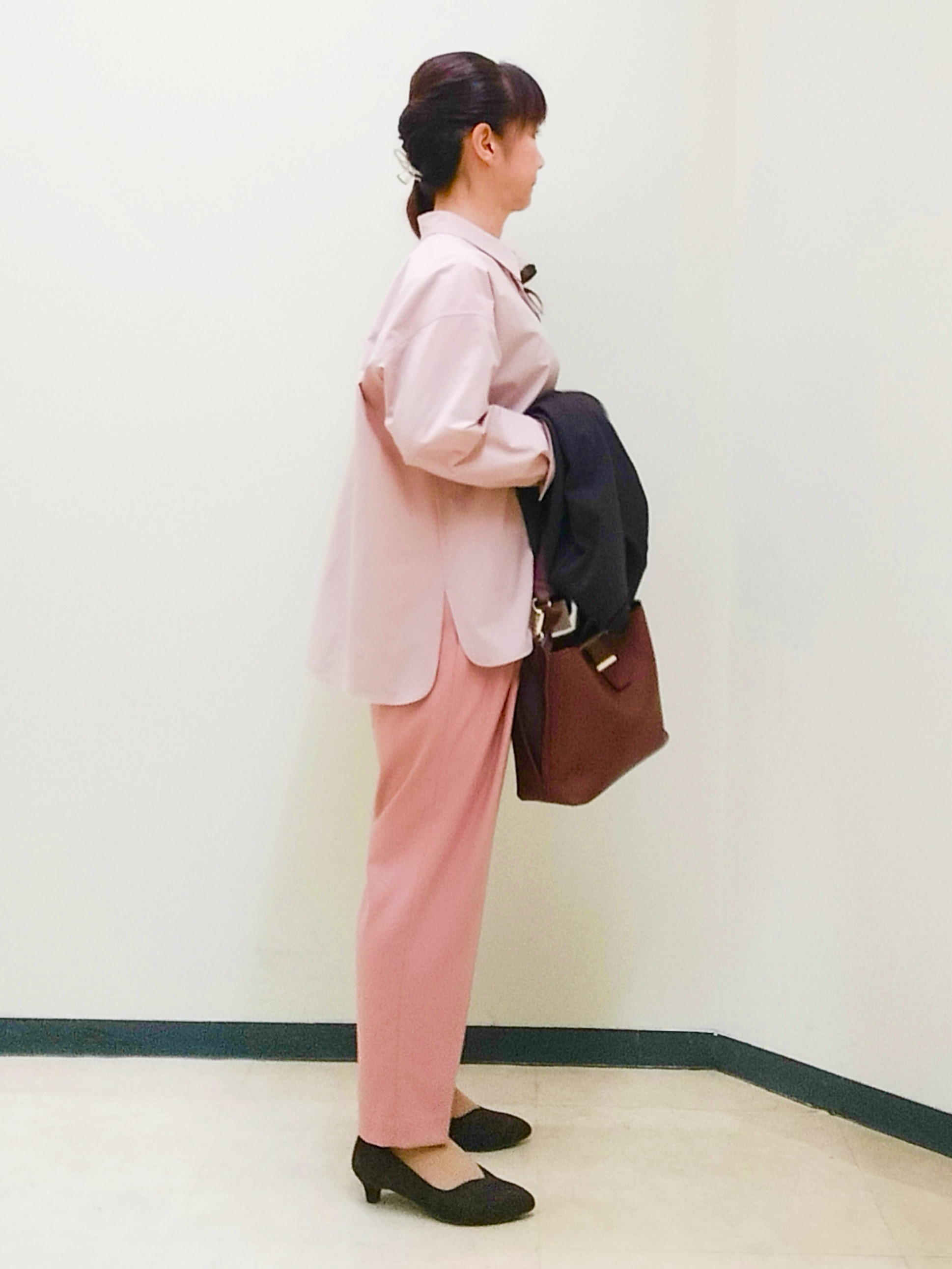 花さんの「Reflect｜【羽織◎】オフボディシルエットシャツ」を使ったコーディネート