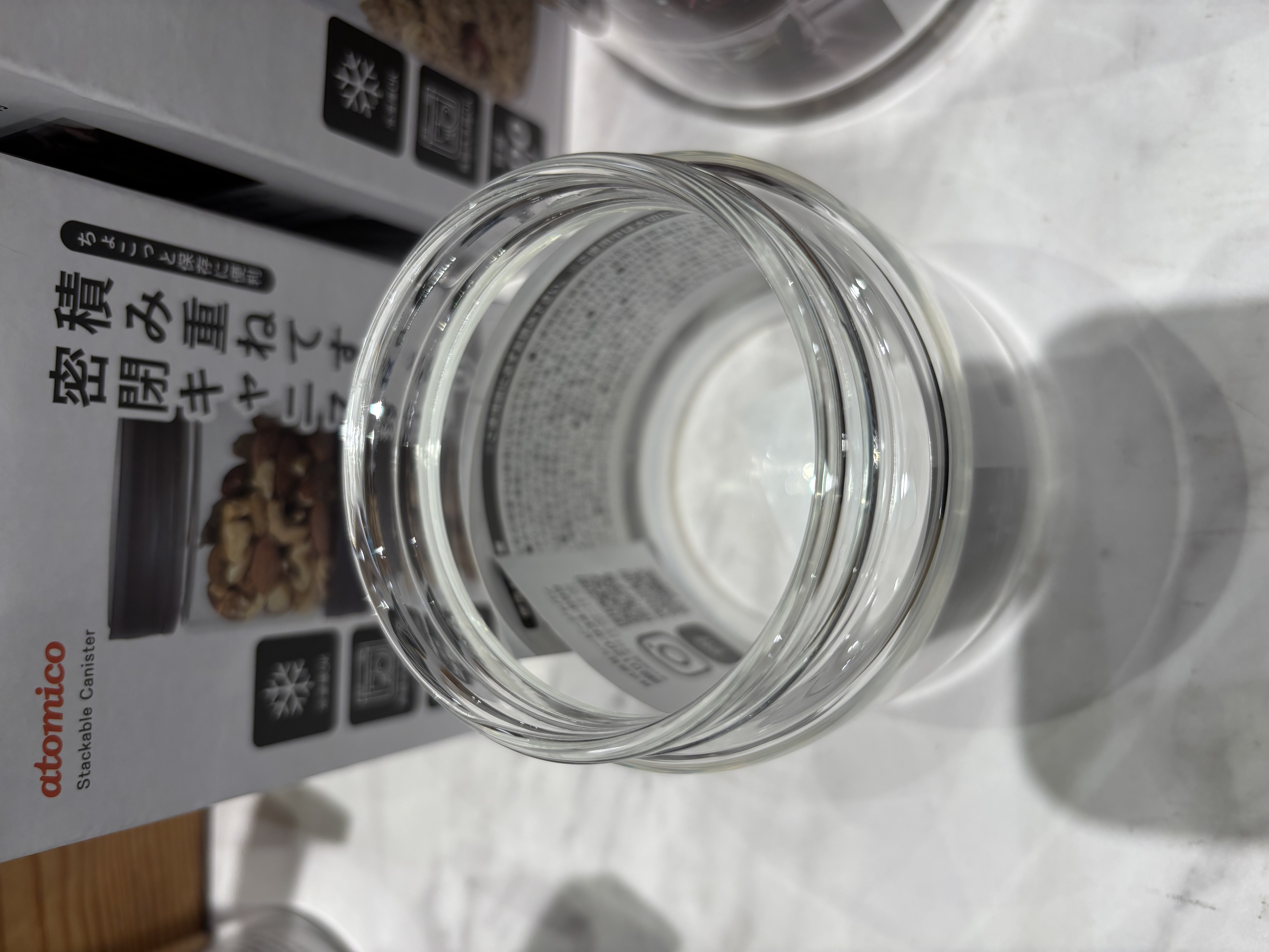 knさんの「212 KITCHEN STORE｜積み重ね耐熱ガラスキャニスター250 ＜atomico アトミコ＞」を使ったコーディネート