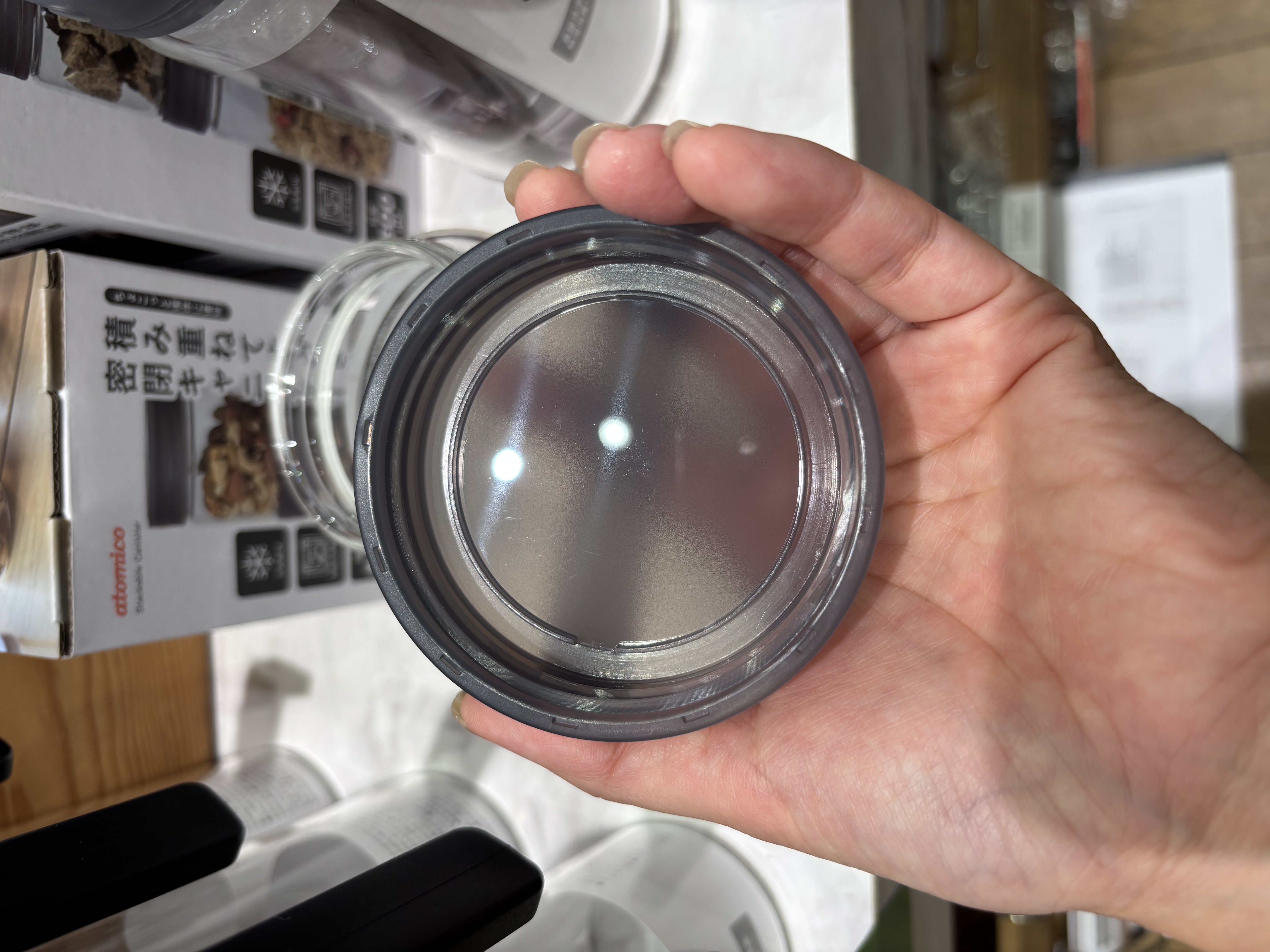 knさんの「212 KITCHEN STORE｜積み重ね耐熱ガラスキャニスター250 ＜atomico アトミコ＞」を使ったコーディネート