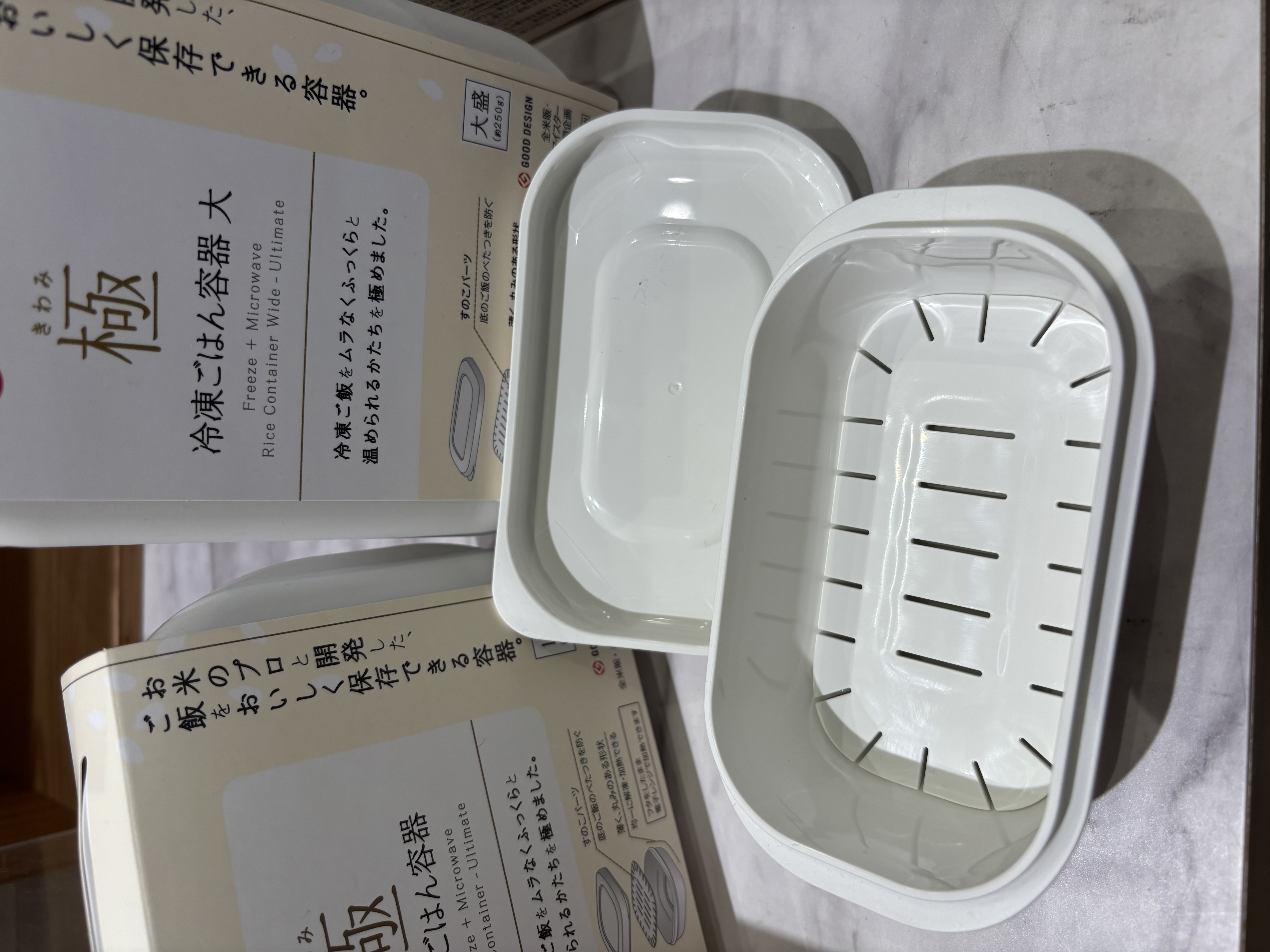 knさんの「212 KITCHEN STORE｜極 冷凍ごはん容器 小 WH ＜marna マーナ＞」を使ったコーディネート