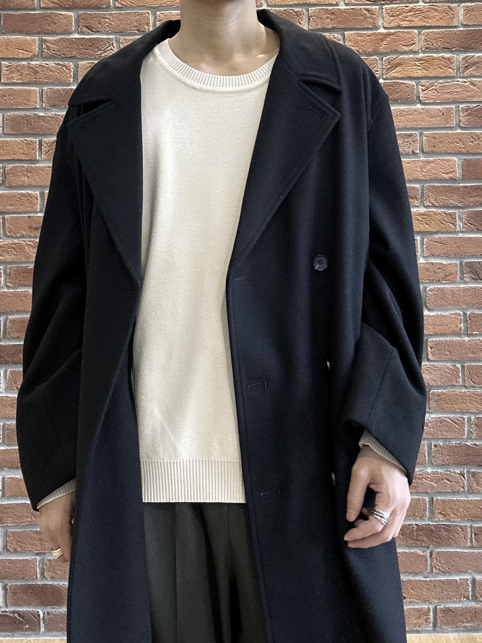 ドイさんの「tk.TAKEO KIKUCHI｜ウールライク2タックワイドスラックス」を使ったコーディネート
