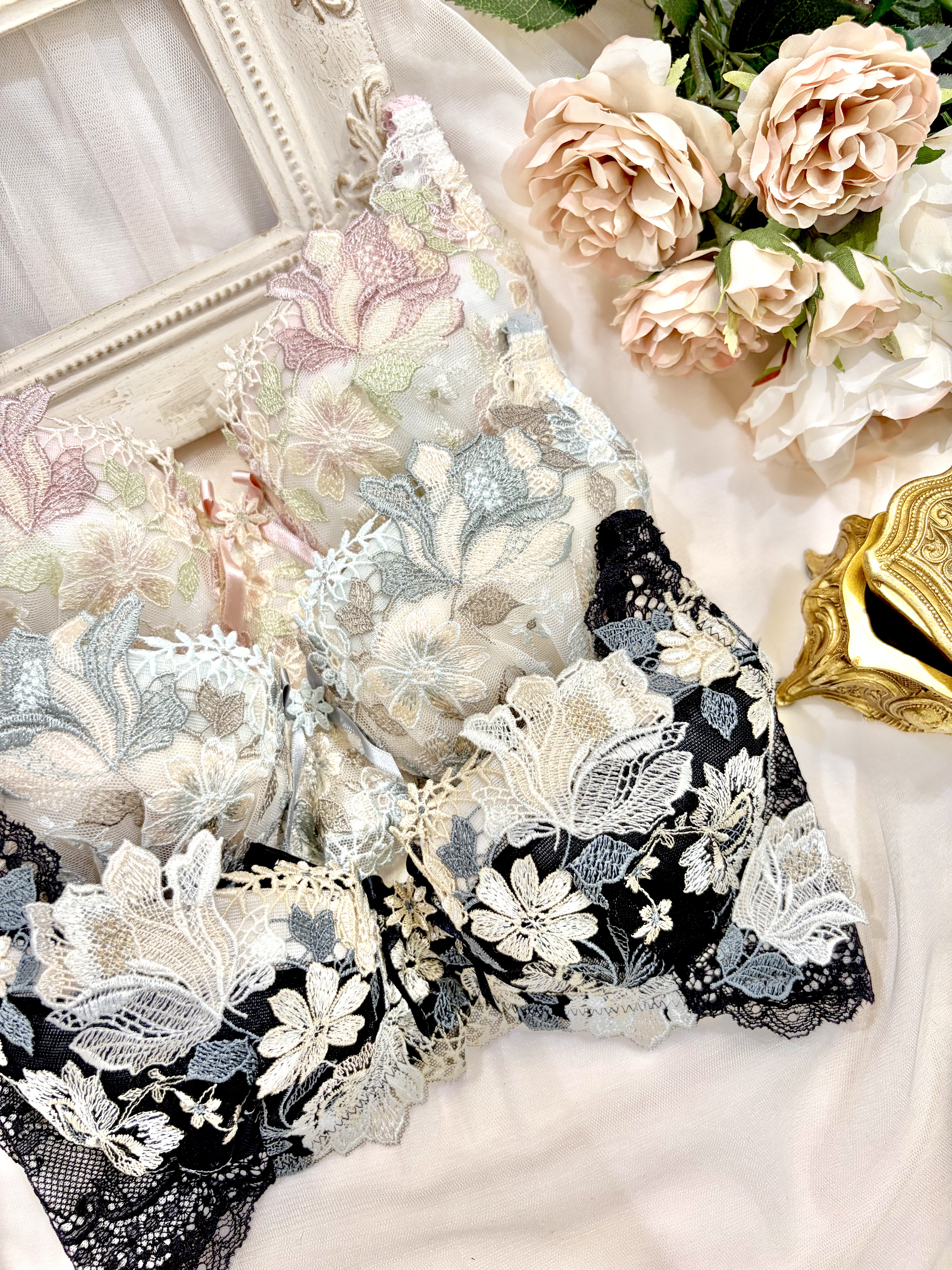 Rieさんの「Risa Magli｜エステル ブラジャー （B－C） ＜Sweet Rich（スウィートリッチ）＞」を使ったコーディネート