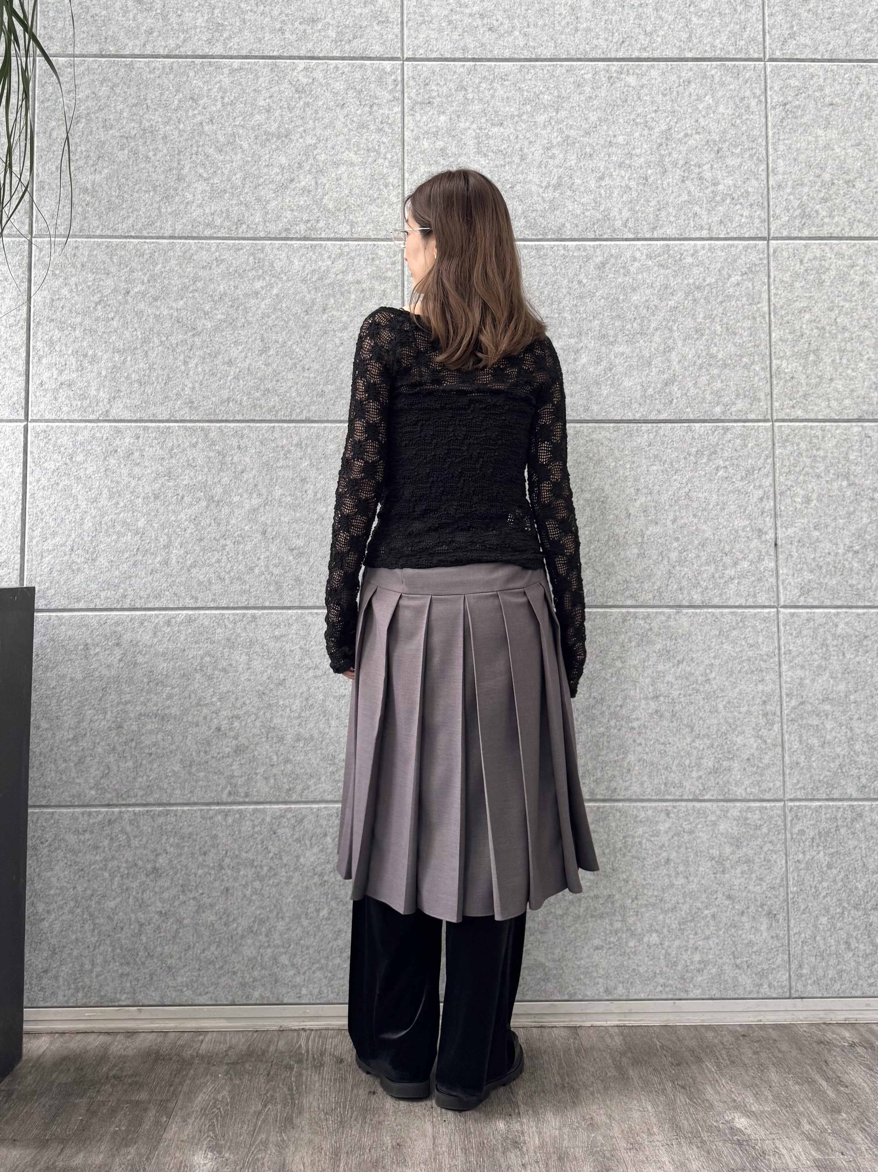 uchi__yamaさんの「CODE A｜【Re】floral lace tops」を使ったコーディネート