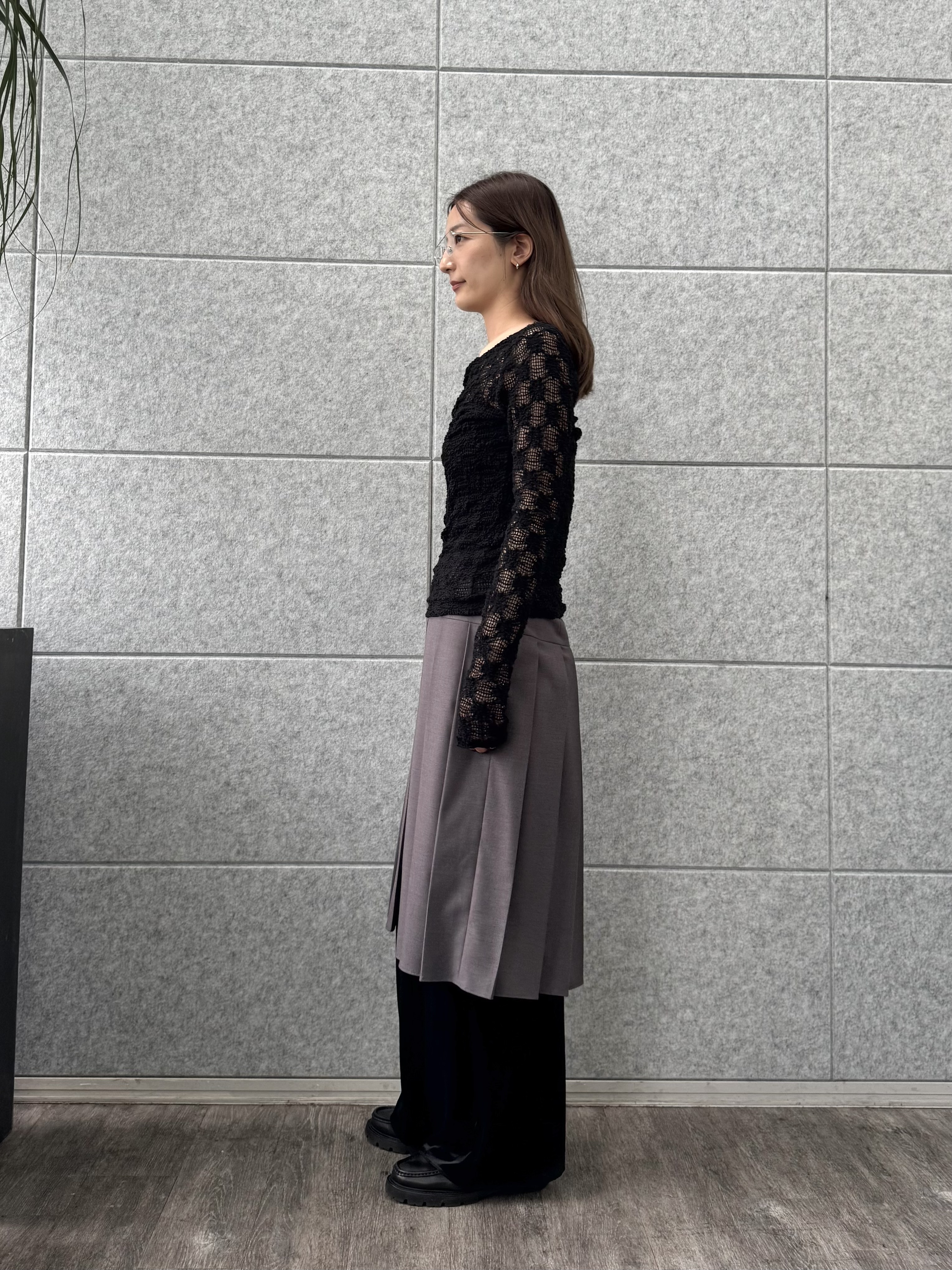 uchi__yamaさんの「CODE A｜【Re】floral lace tops」を使ったコーディネート