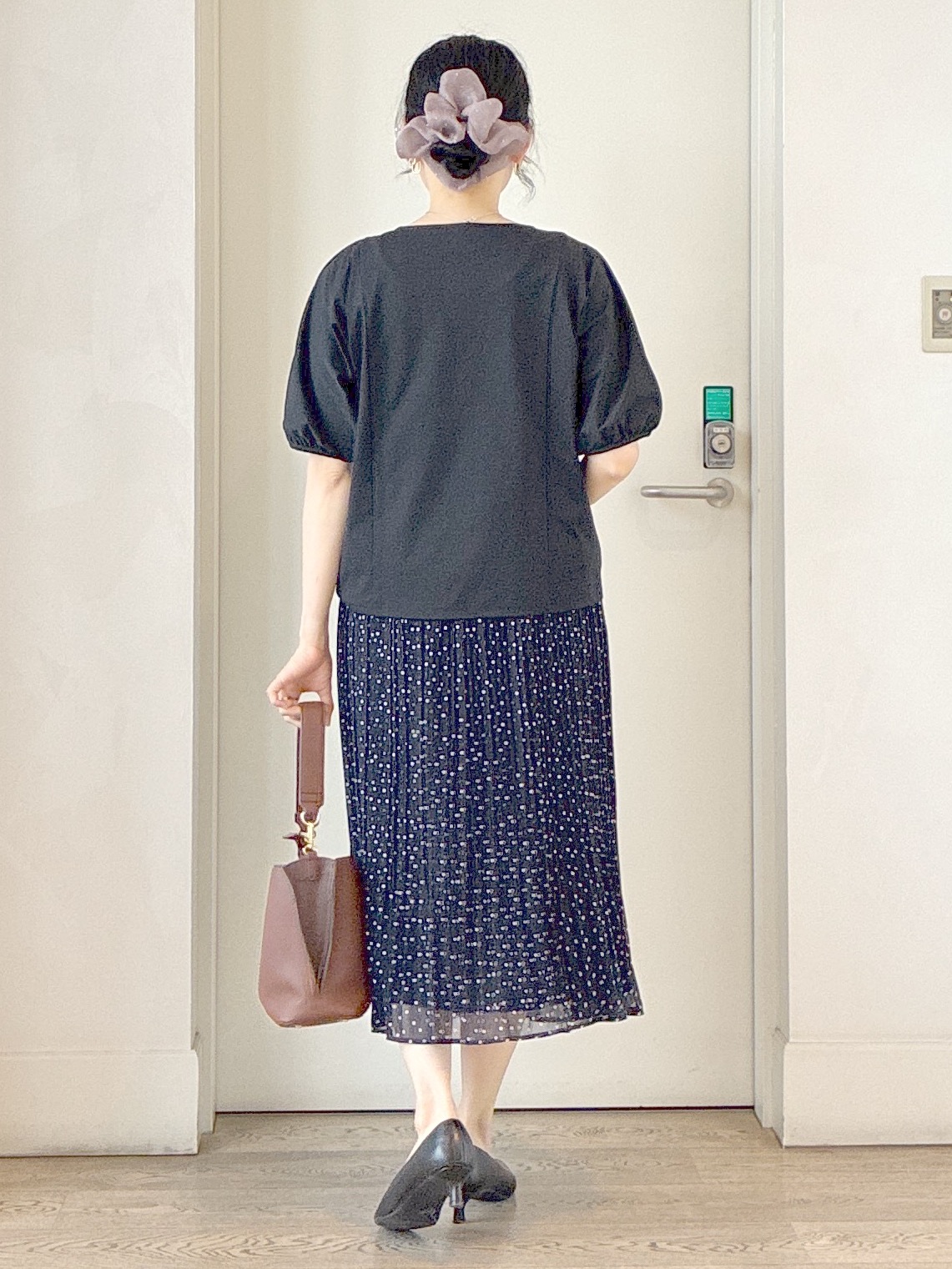  beni_gingerさんの「Reflect｜【UVカット／接触冷感／吸水速乾】ギャザースリーブカットソー」を使ったコーディネート