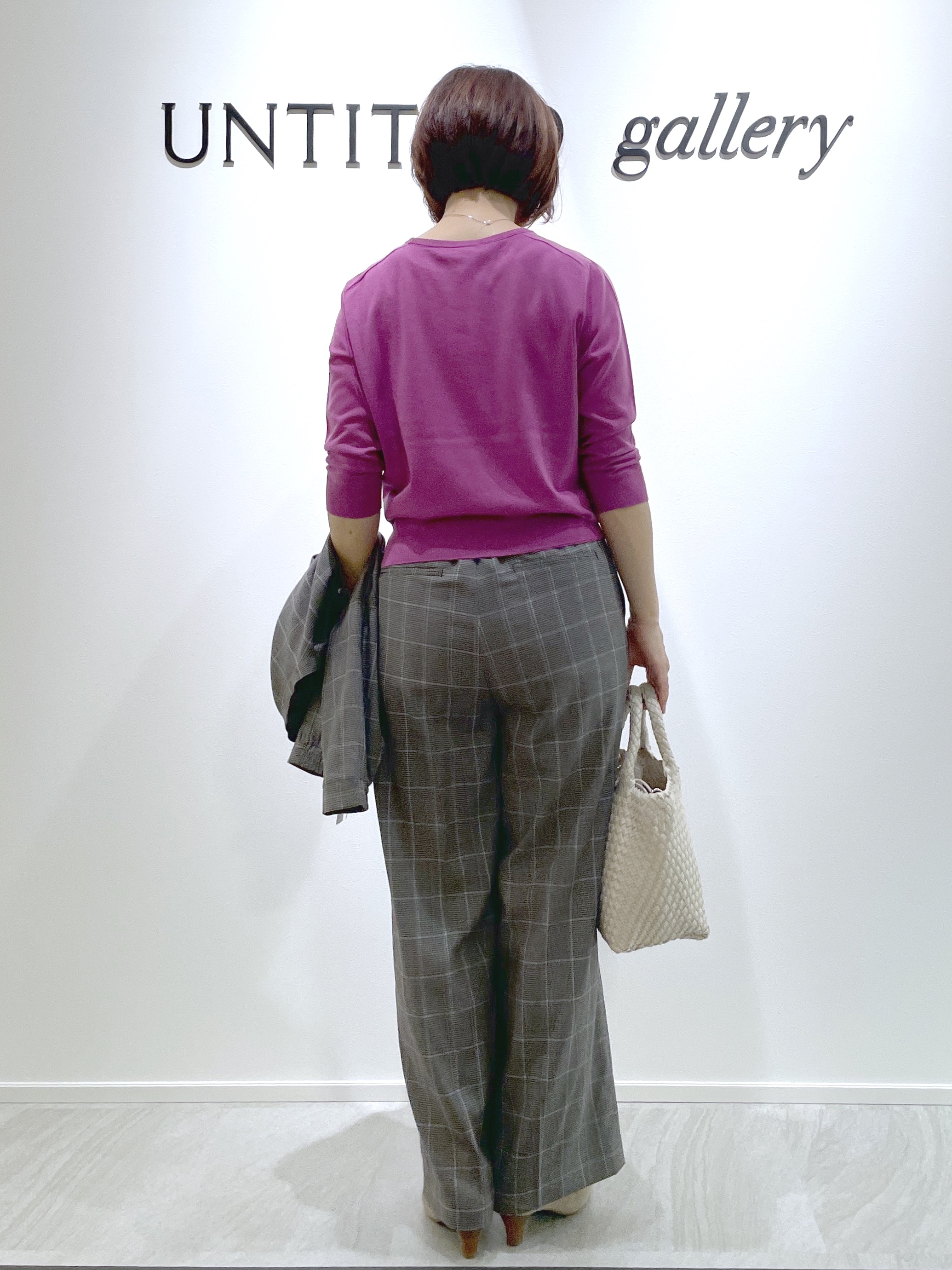hanaさんの「UNTITLED｜【薄手ニット/オンオフ使える】ファインゲージニットプルオーバー」を使ったコーディネート