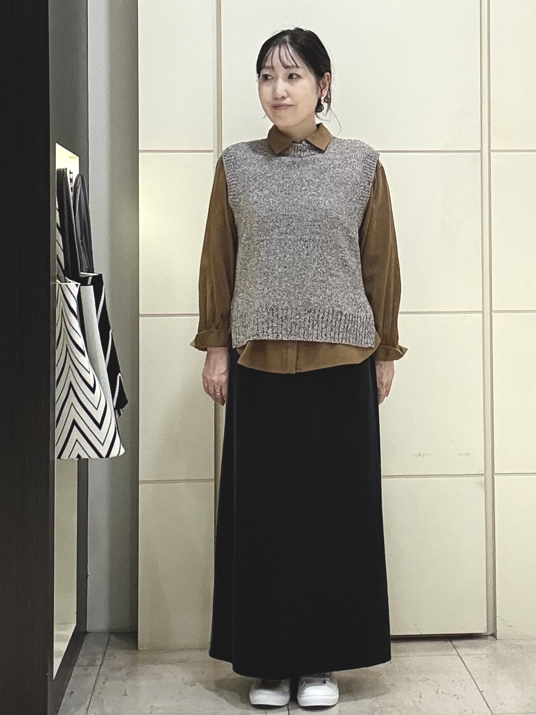 mori.さんの「UNTITLED｜【セットアップ可/秋羽織り】スエードライクシャツ」を使ったコーディネート
