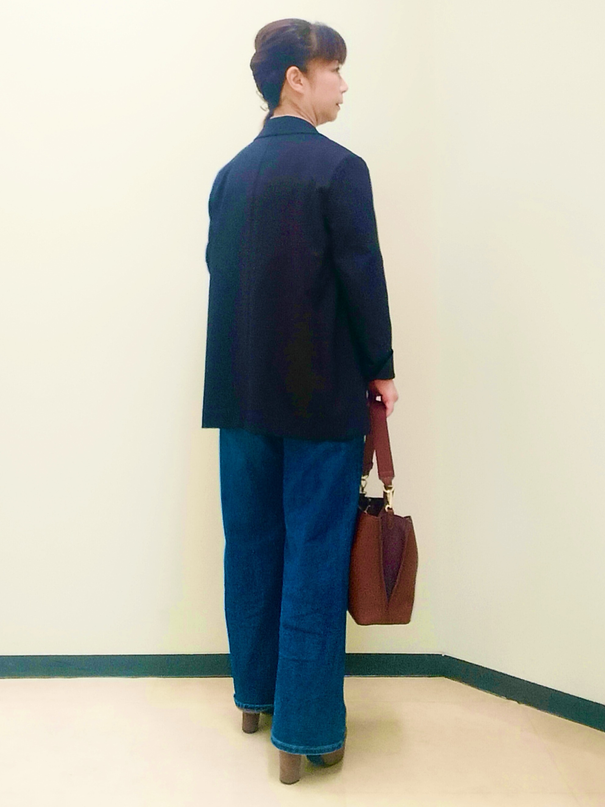 花さんの「Reflect｜【羽織◎】オフボディシルエットシャツ」を使ったコーディネート