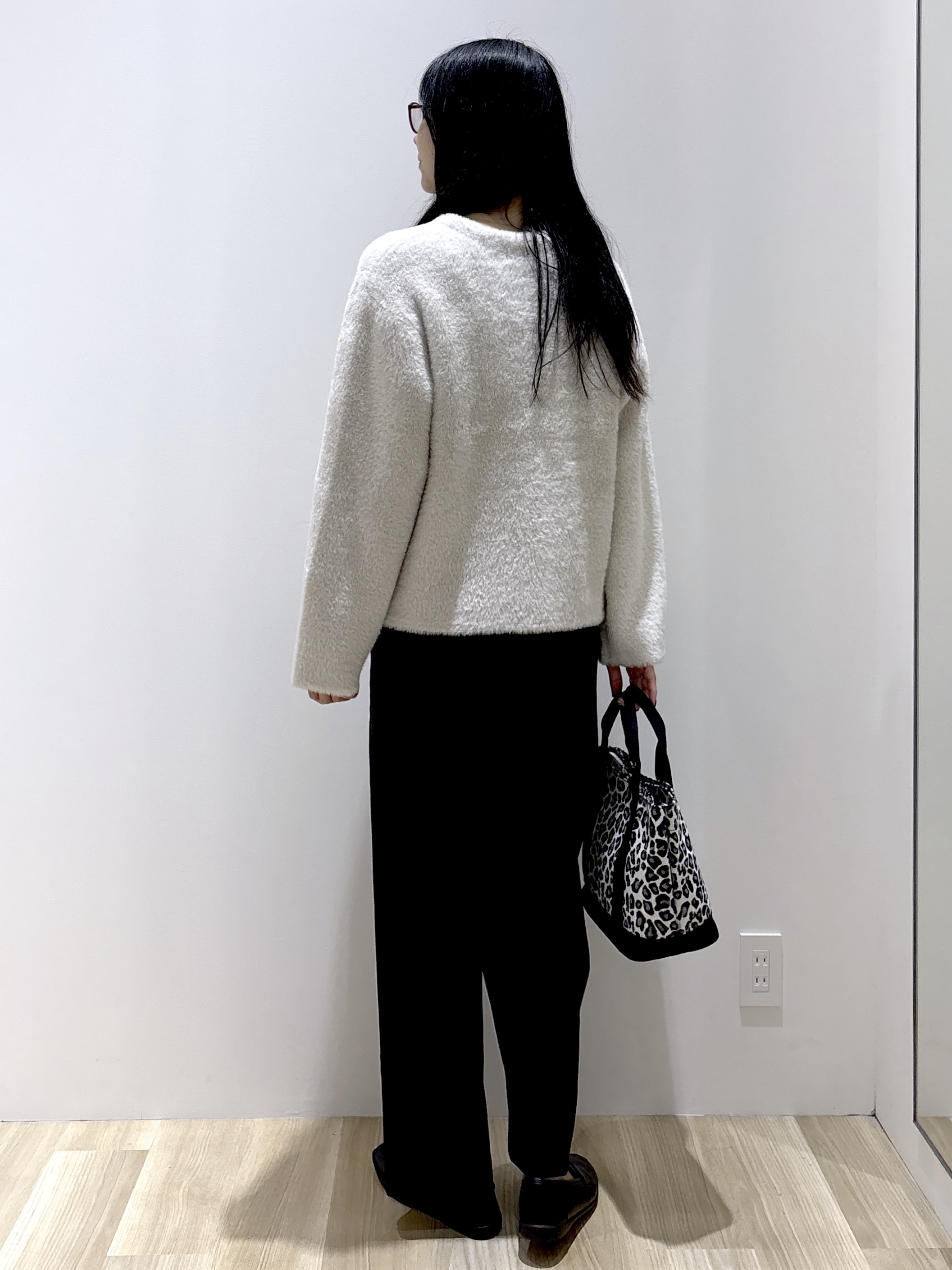 sachikoさんの「OPAQUE.CLIP｜ダブルフェイスニットカーディガン」を使ったコーディネート