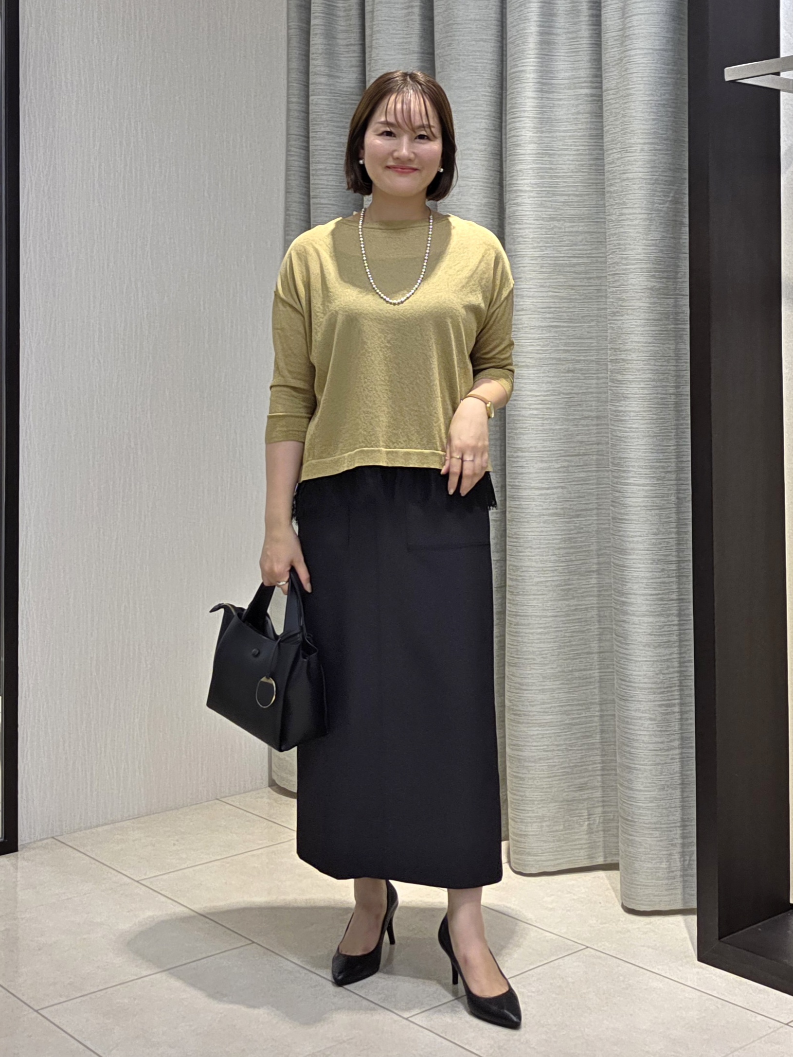 naokoさんの「UNTITLED｜【セットアップ可/秋ジャケット】スエードライクブルゾン」を使ったコーディネート
