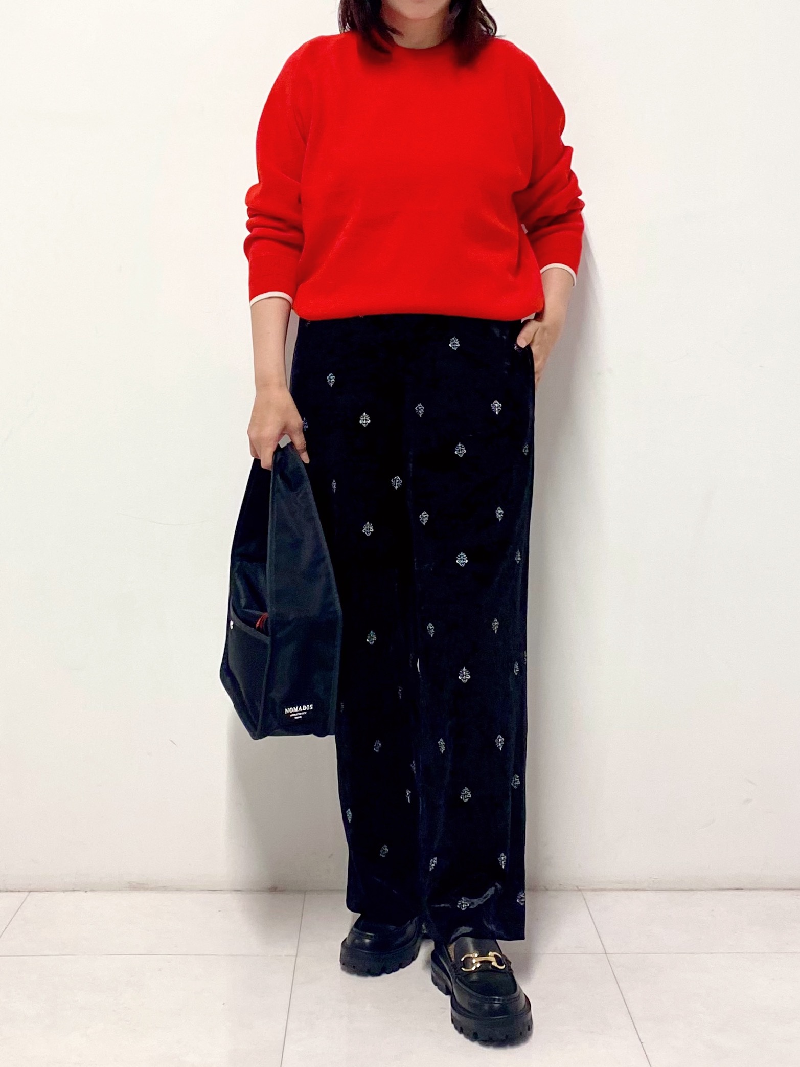 Sawaguchiさんの「DRESSTERIOR｜【6色展開/マシンウォッシャブル】コットンカシミヤニット」を使ったコーディネート