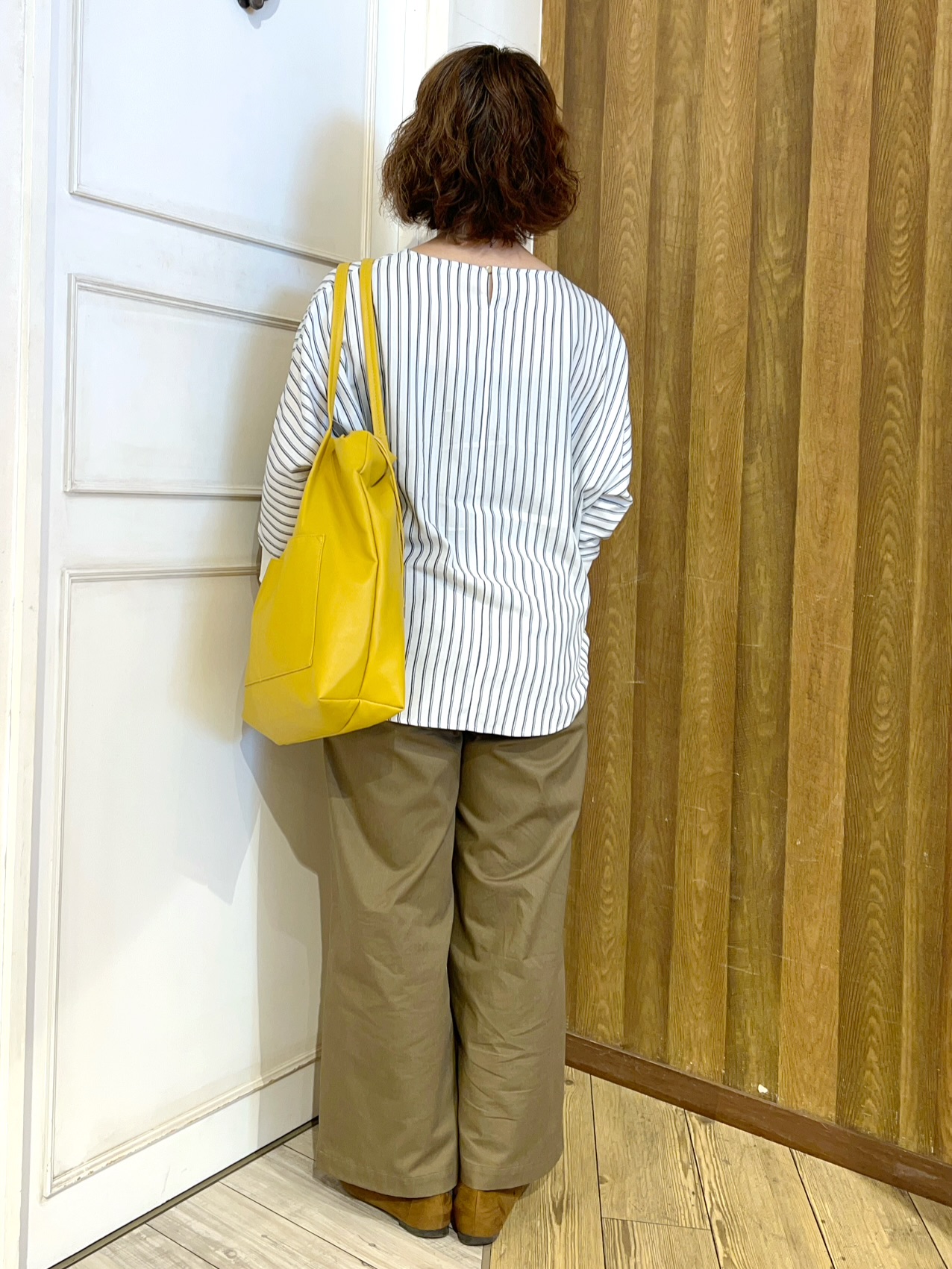 yuriyuriさんの「SHOO･LA･RUE｜【着丈選べる/洗濯後しわになりにくい】インせず着られる ドルマンブラウス」を使ったコーディネート