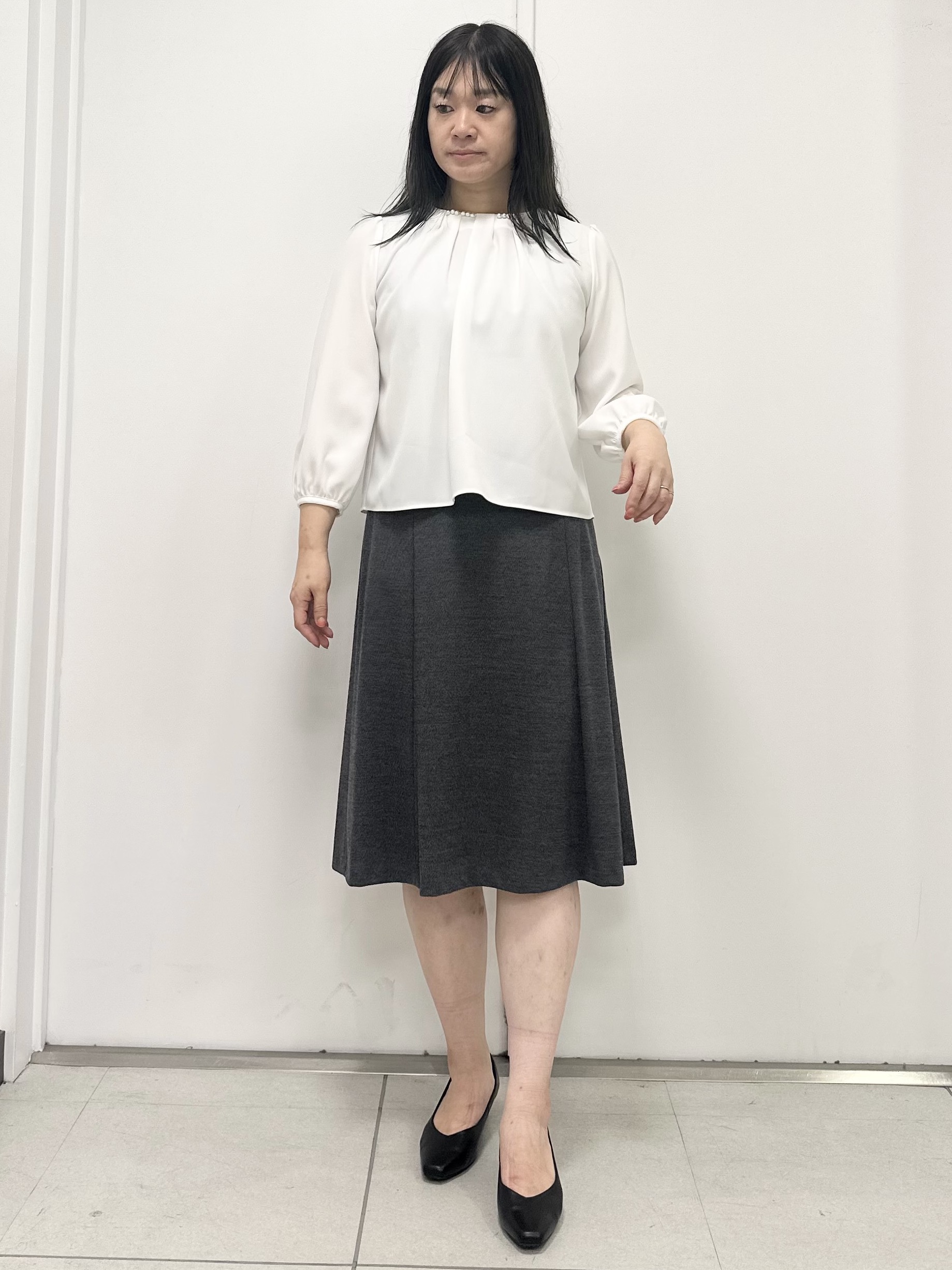 miさんの「Reflect｜【SS-4Lサイズ／セットアップ可】匠ジャケット／ベーシックテーラード」を使ったコーディネート