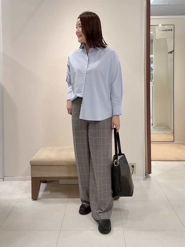 YUIさんの「UNTITLED｜コットンドルマンシャツ」を使ったコーディネート