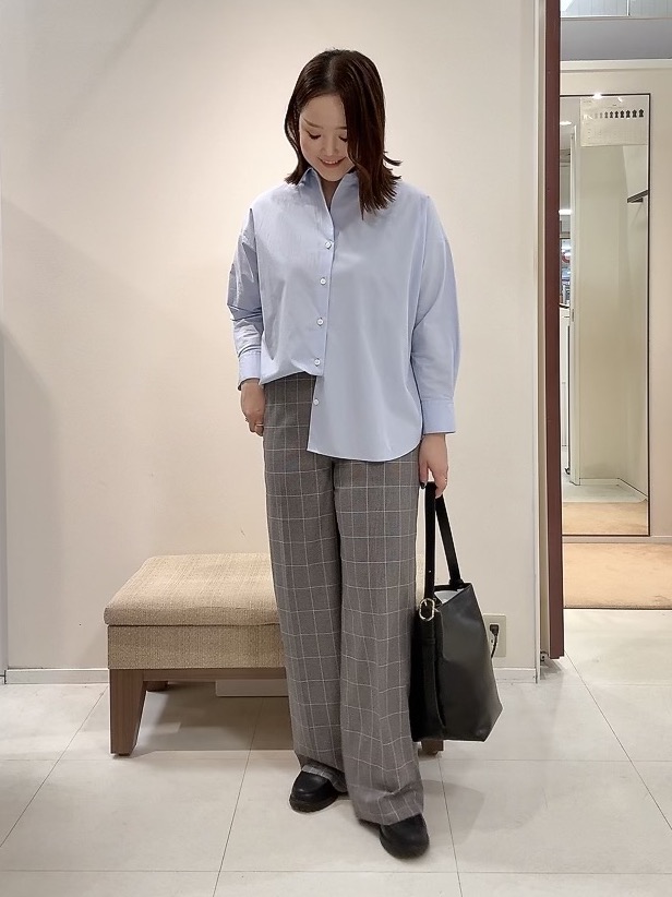 YUIさんの「UNTITLED｜コットンドルマンシャツ」を使ったコーディネート