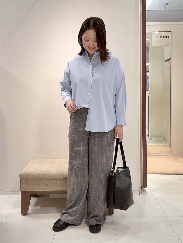 YUIさんの「UNTITLED｜コットンドルマンシャツ」を使ったコーディネート