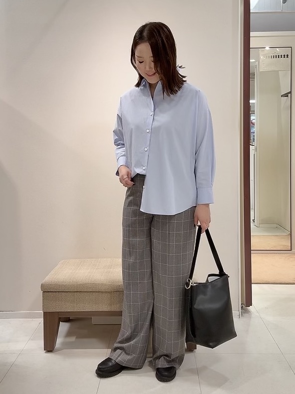 YUIさんの「UNTITLED｜コットンドルマンシャツ」を使ったコーディネート