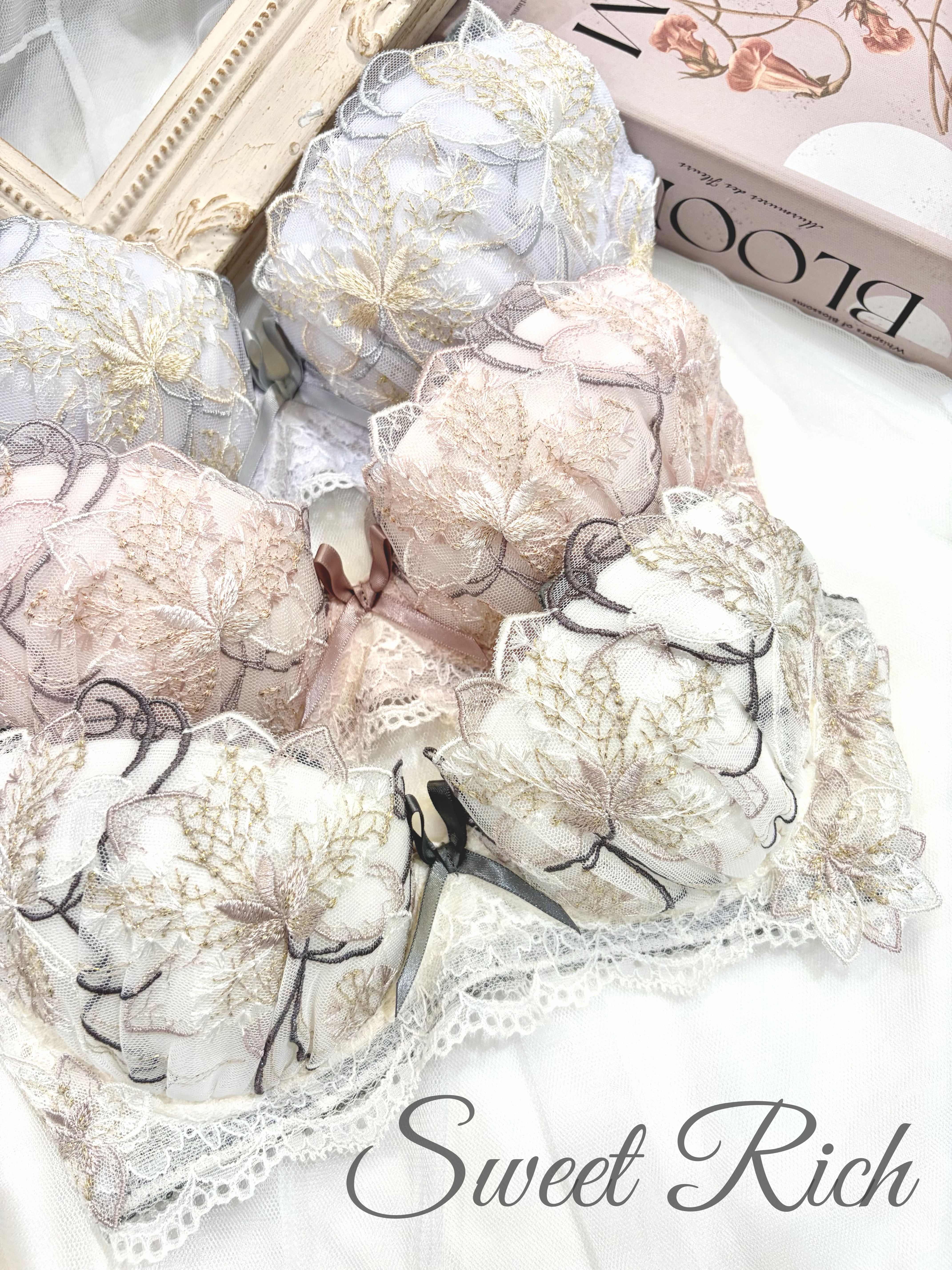 Rieさんの「Risa Magli｜ジェシカ ブラジャー （B－C） ＜Sweet Rich（スウィートリッチ）＞」を使ったコーディネート