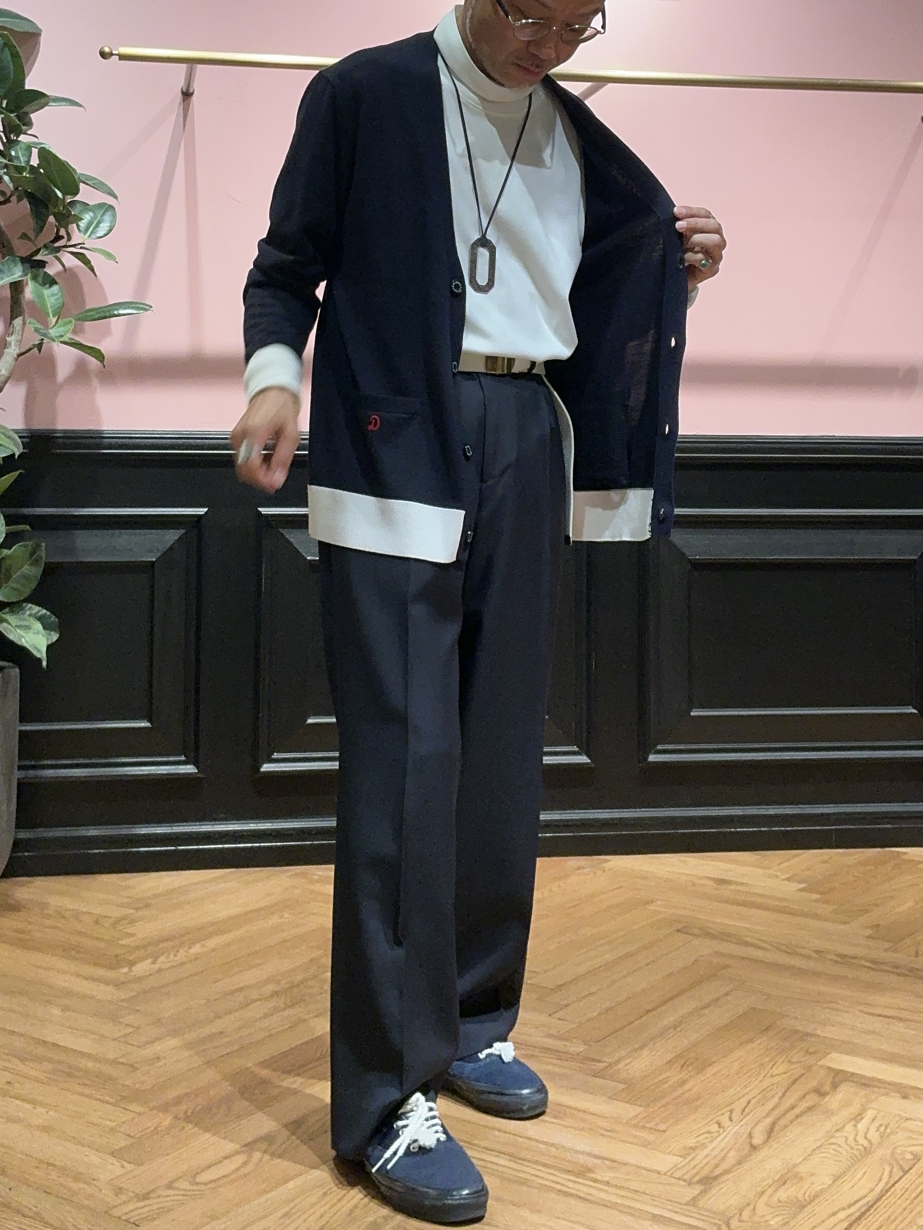 torigoeさんの「DRESSTERIOR｜◆ゼニアバルーファ キャッシュウール カーディガン」を使ったコーディネート