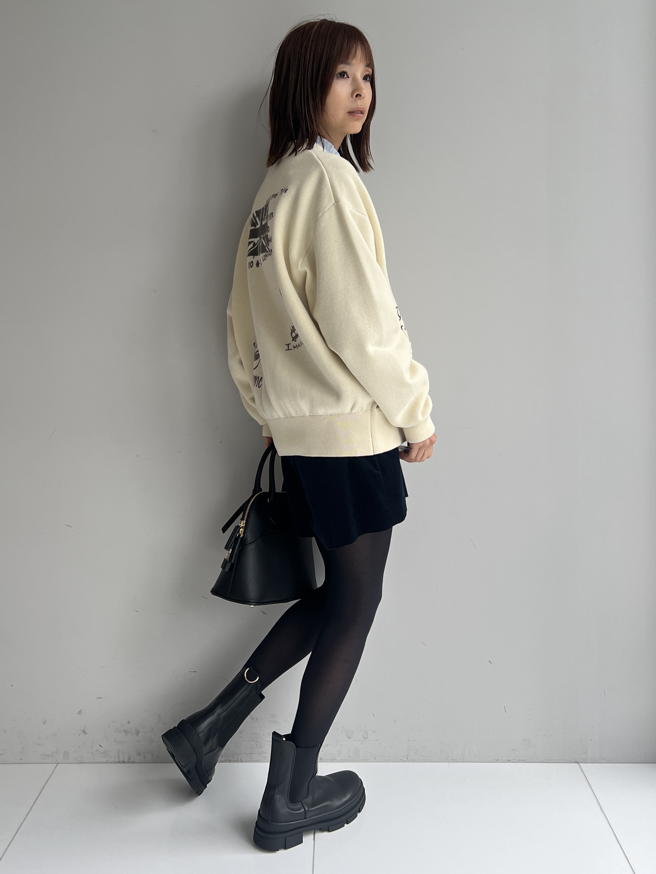 misaさんの「DRESSTERIOR｜【ウォッシャブル/通勤】スタンドフリル ブラウス」を使ったコーディネート