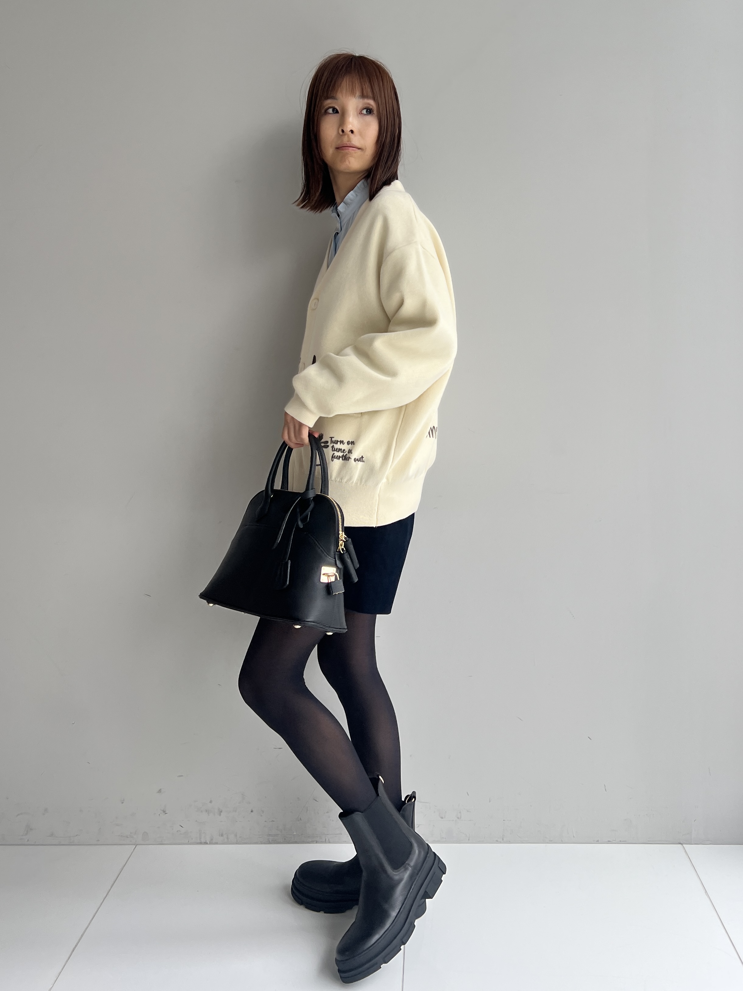 misaさんの「DRESSTERIOR｜【ウォッシャブル/通勤】スタンドフリル ブラウス」を使ったコーディネート