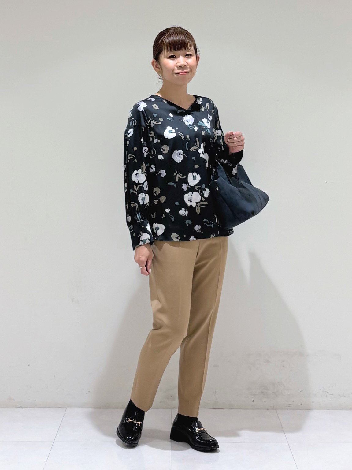 tsuyuさんの「INDIVI｜【撥水／UVケア】スタンドカラーブルゾン」を使ったコーディネート