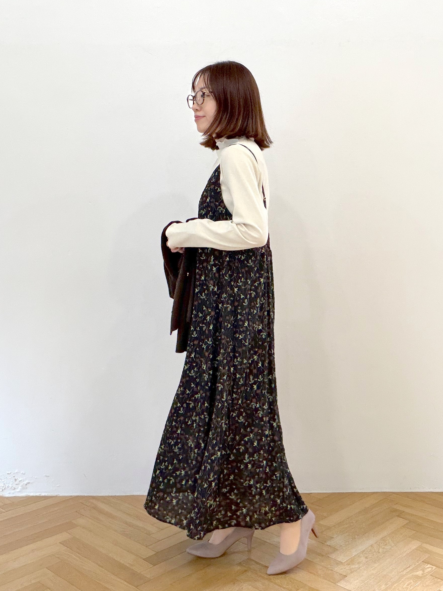 saoriさんの「【花粉防止】ニットジャケット」を使ったコーディネート