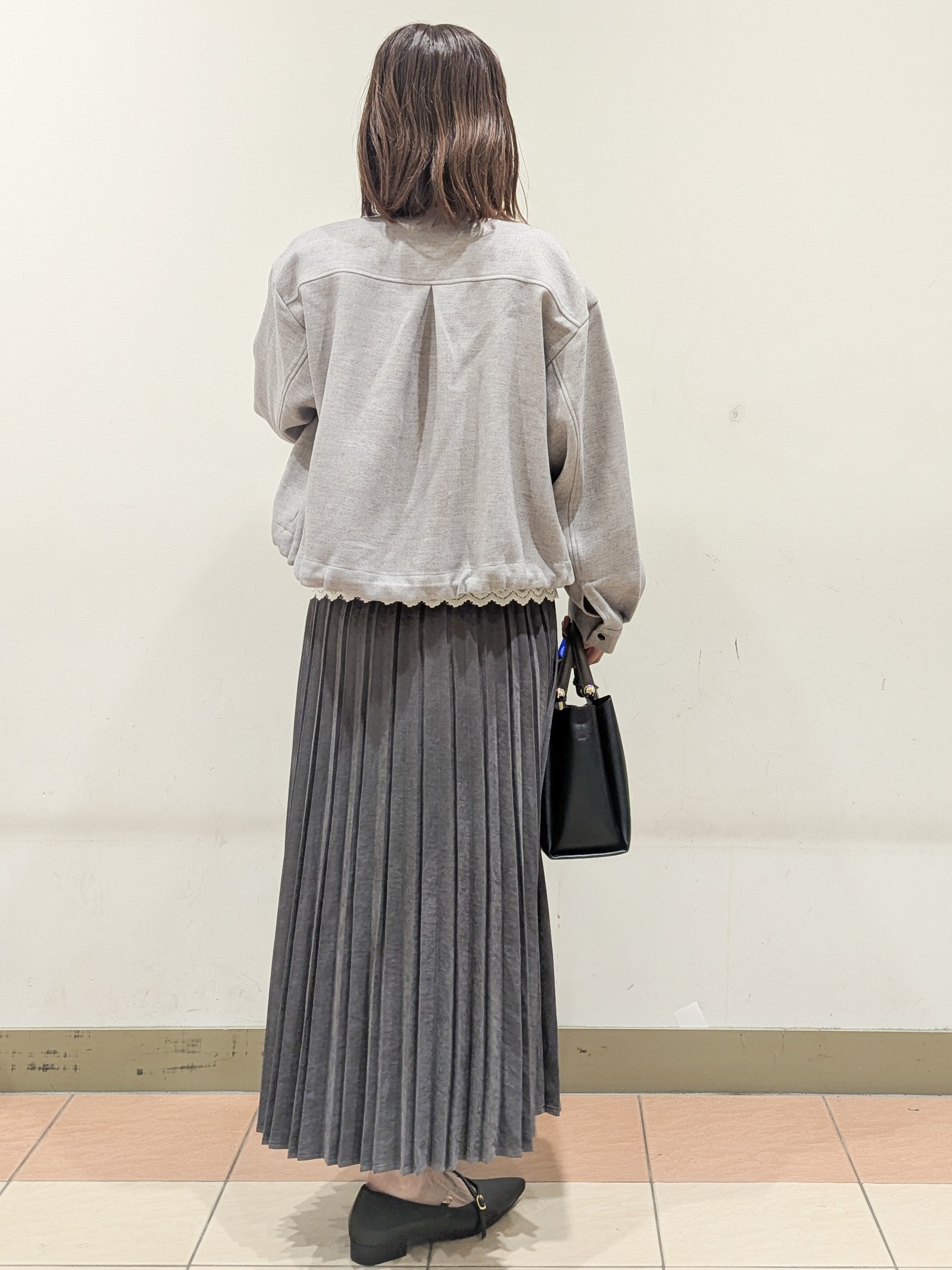 Miさんの「OPAQUE.CLIP｜レースベロア トップス【洗濯機OK】」を使ったコーディネート