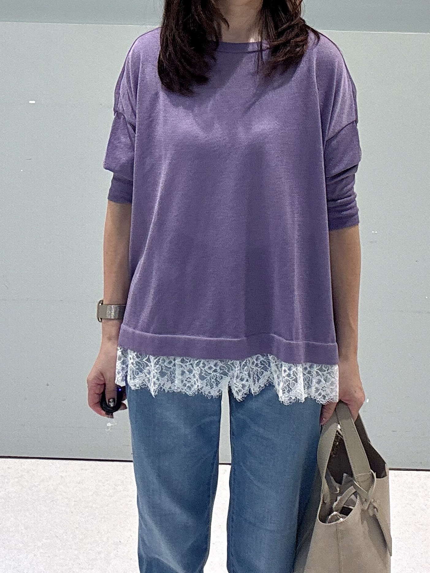 makiさんの「UNTITLED｜【撥水/秋羽織り】タフタマウンテンパーカー」を使ったコーディネート