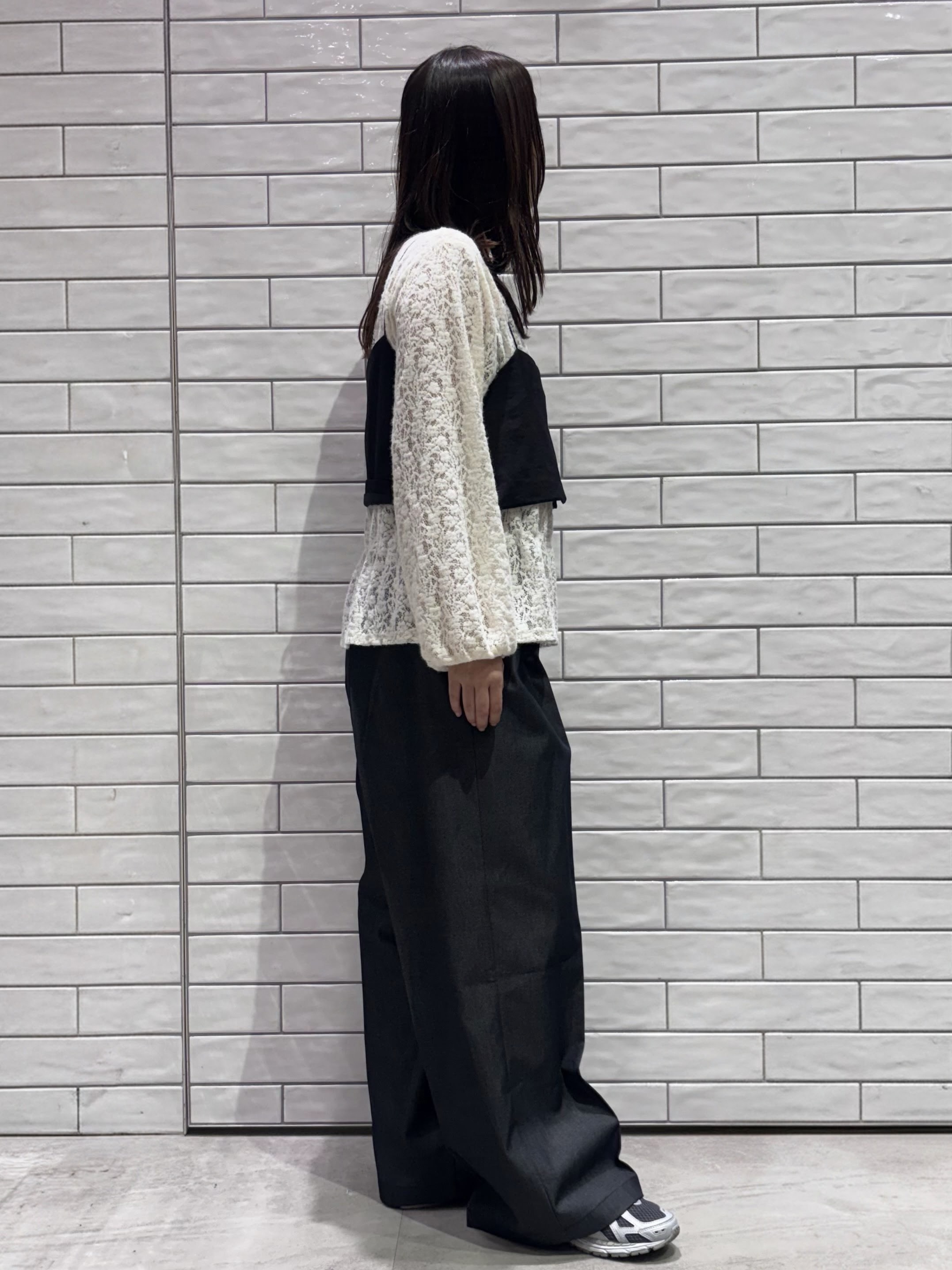 ranさんの「OPAQUE.CLIP｜前後2WAYキャミビスチェ【洗濯機OK】」を使ったコーディネート